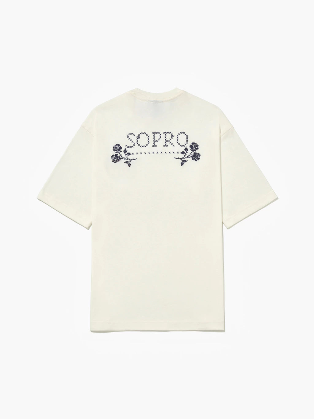 Camiseta Over Flores de Casa