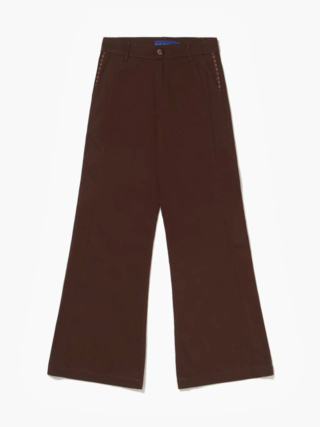 Calça Sarja Flare Aconchego