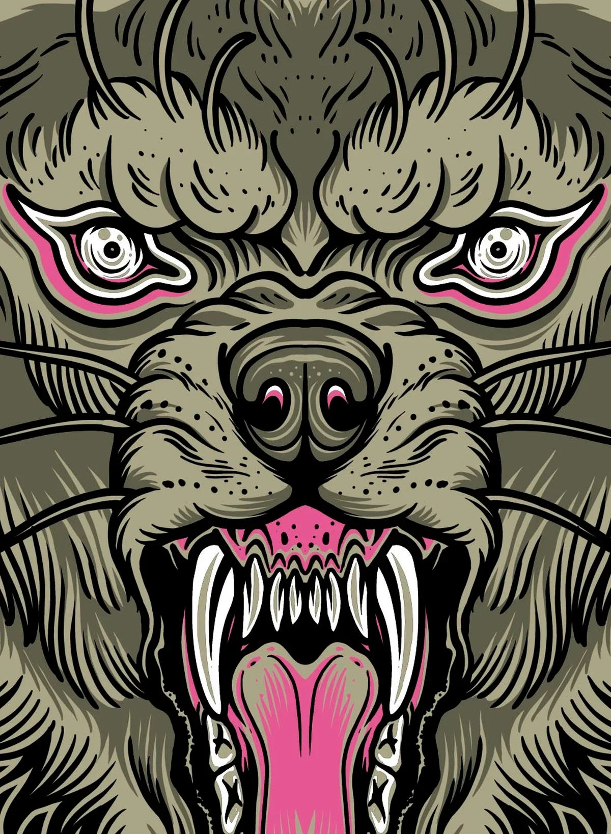 Moletom Capuz - Wolf - Four Street