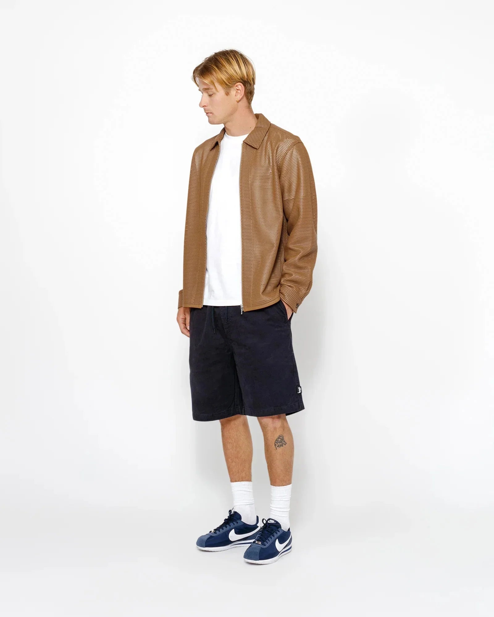 BEACH SHORT BRUSHED COTTON - Four Street