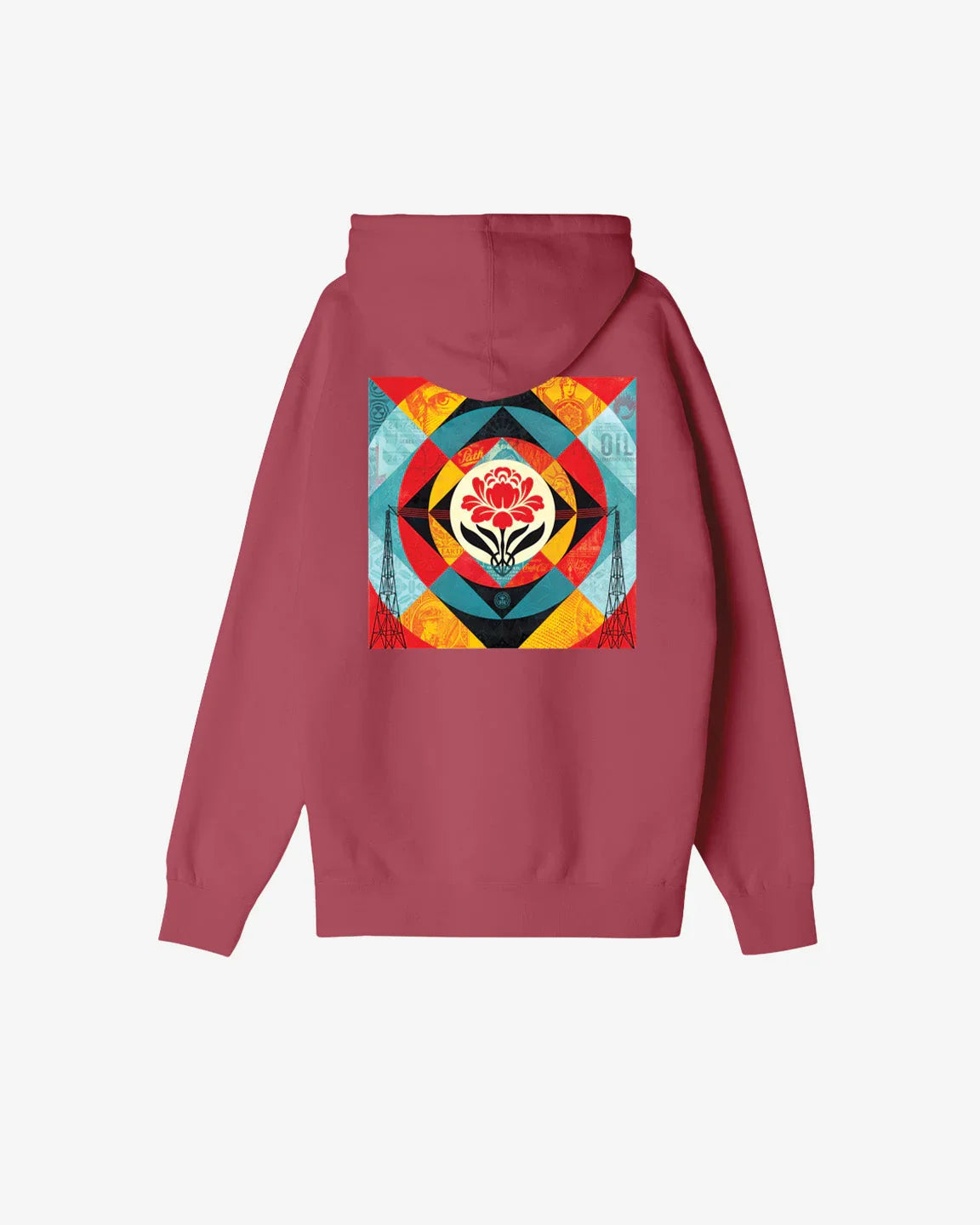 GEOMETRIC POWER CANVAS PREMIUM PULLOVER - Four Street
