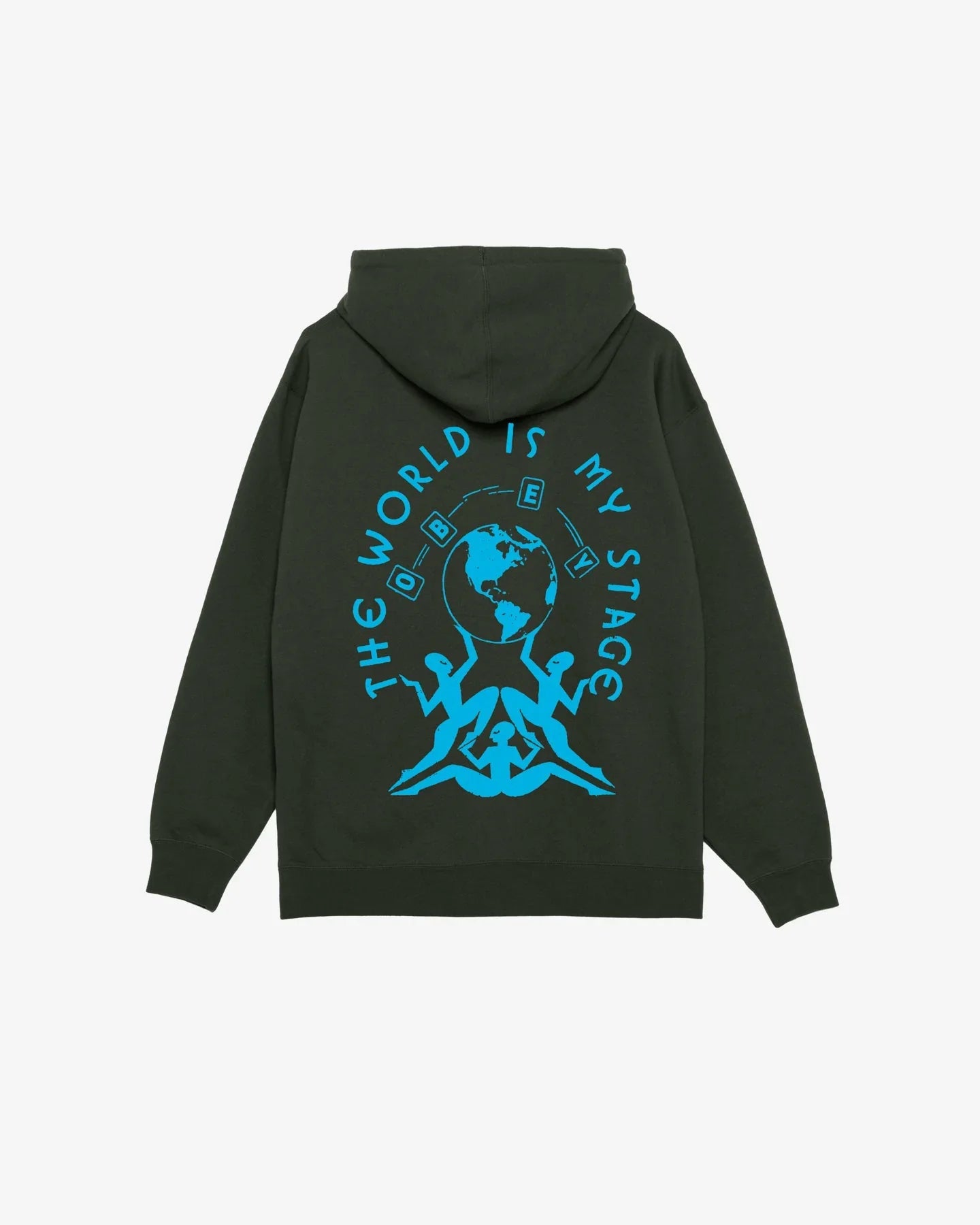 THE WORLD IS MY STAGE PREMIUM ZIP HOOD - Four Street