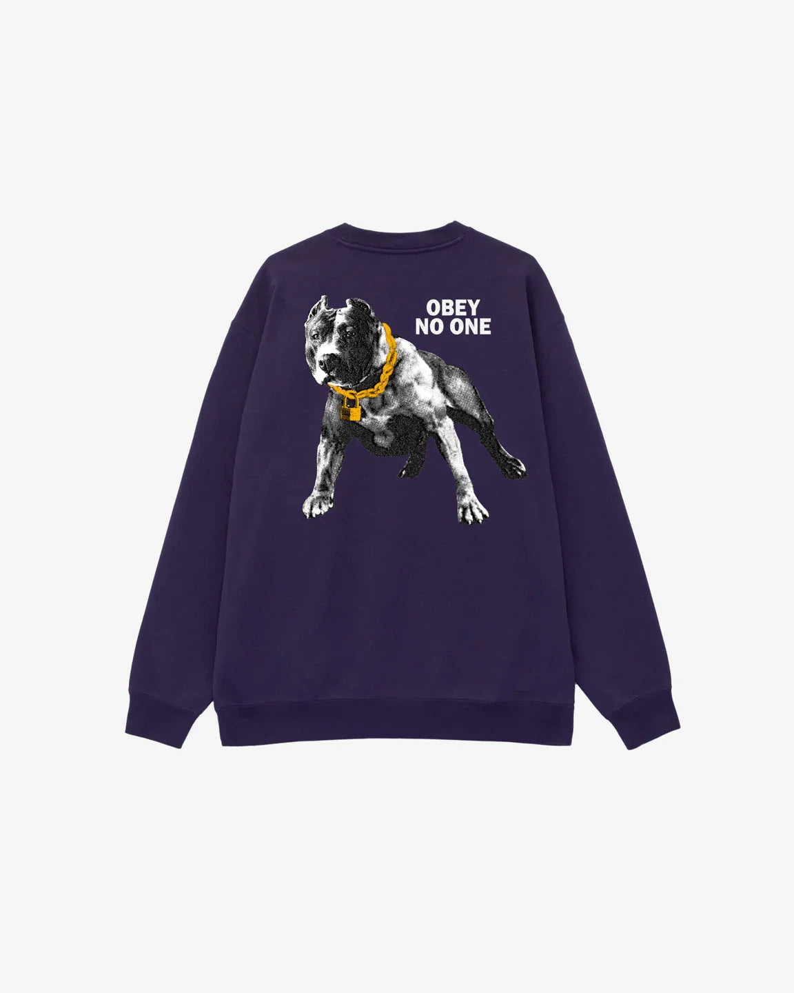 OBEY NO ONE PREMIUM CREWNECK - Four Street