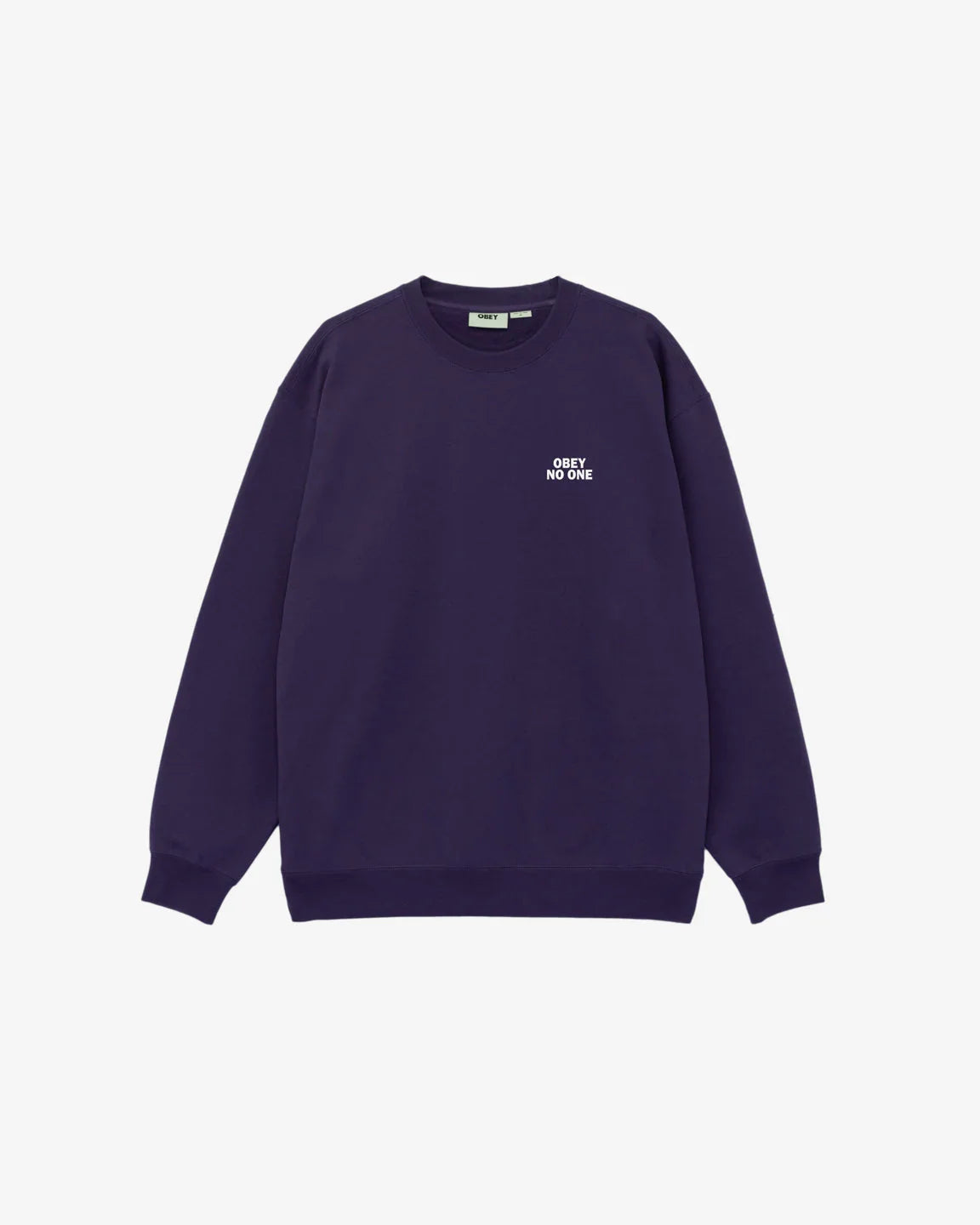 OBEY NO ONE PREMIUM CREWNECK - Four Street