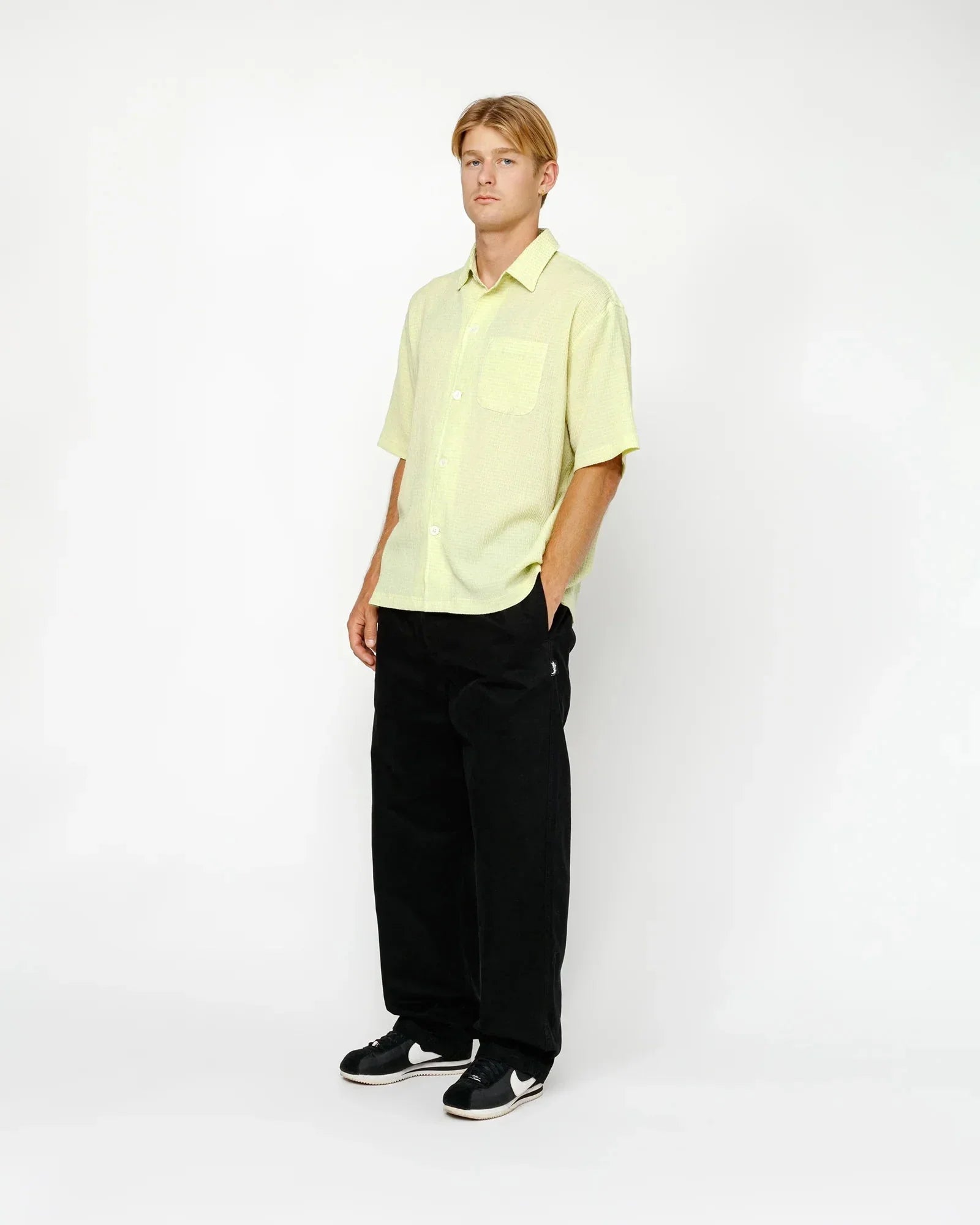 BEACH PANT BRUSHED COTTON - Four Street