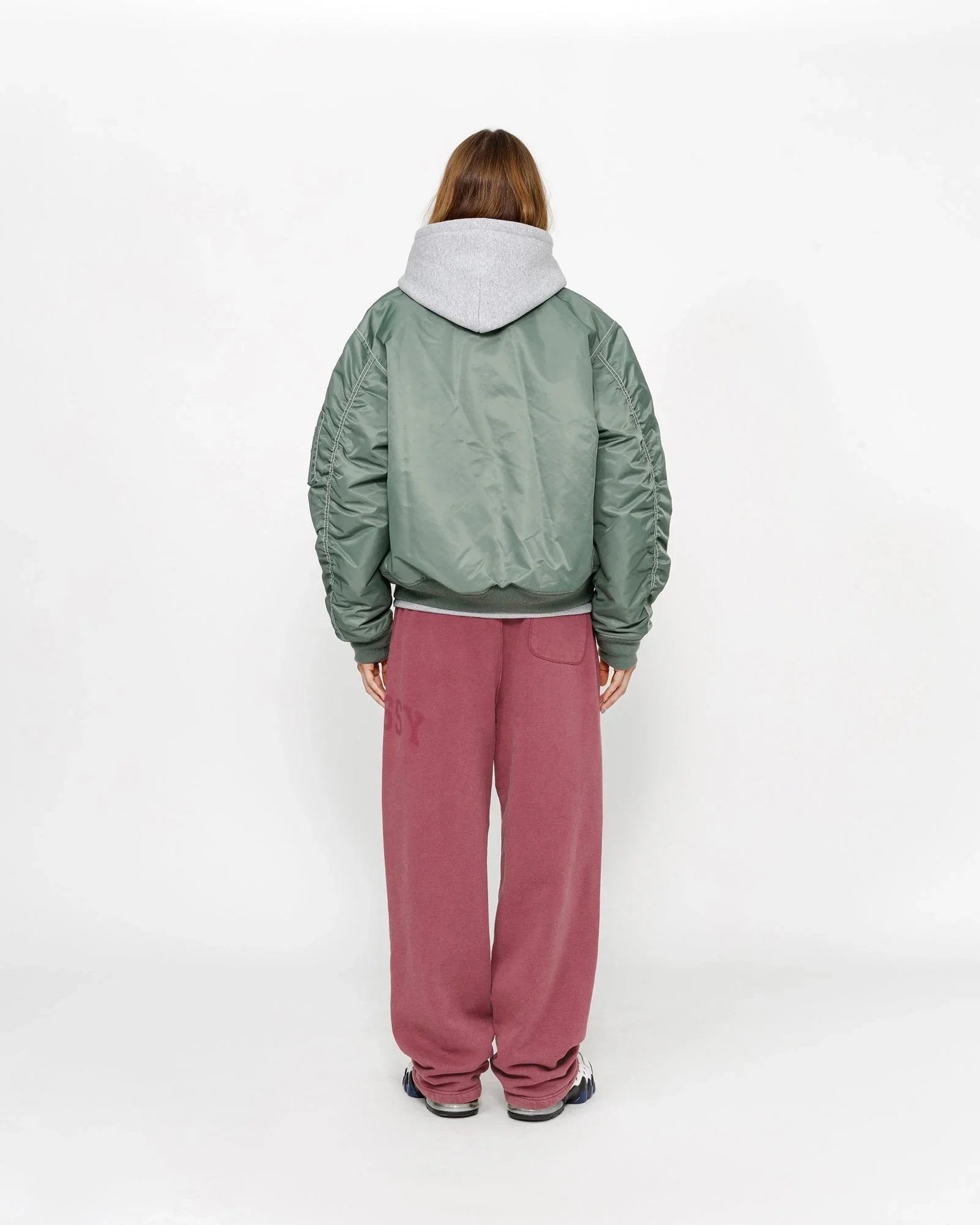 FLEECE PANT FADED GRAPHIC - Four Street