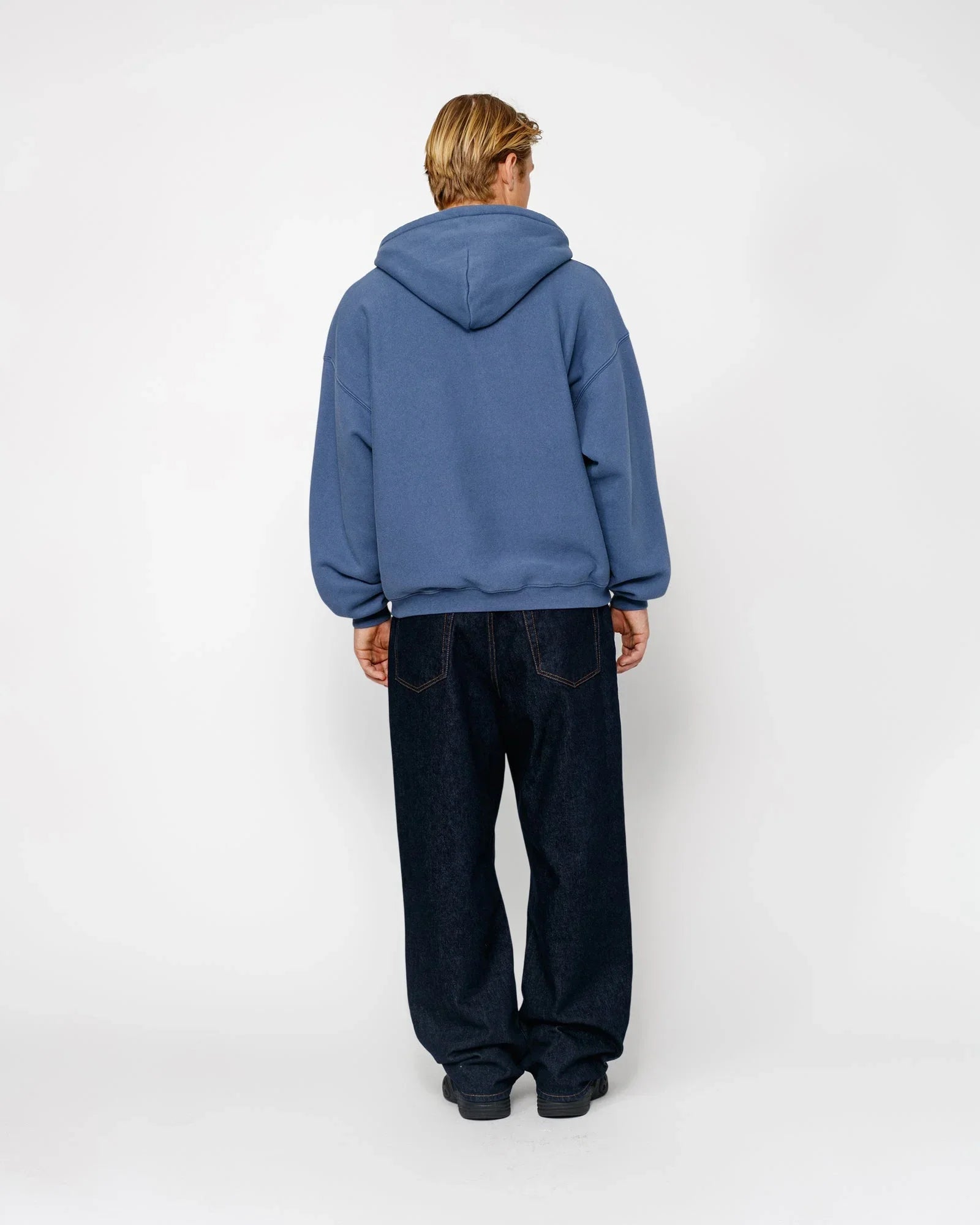 SATIN PATCH HOODIE - Four Street