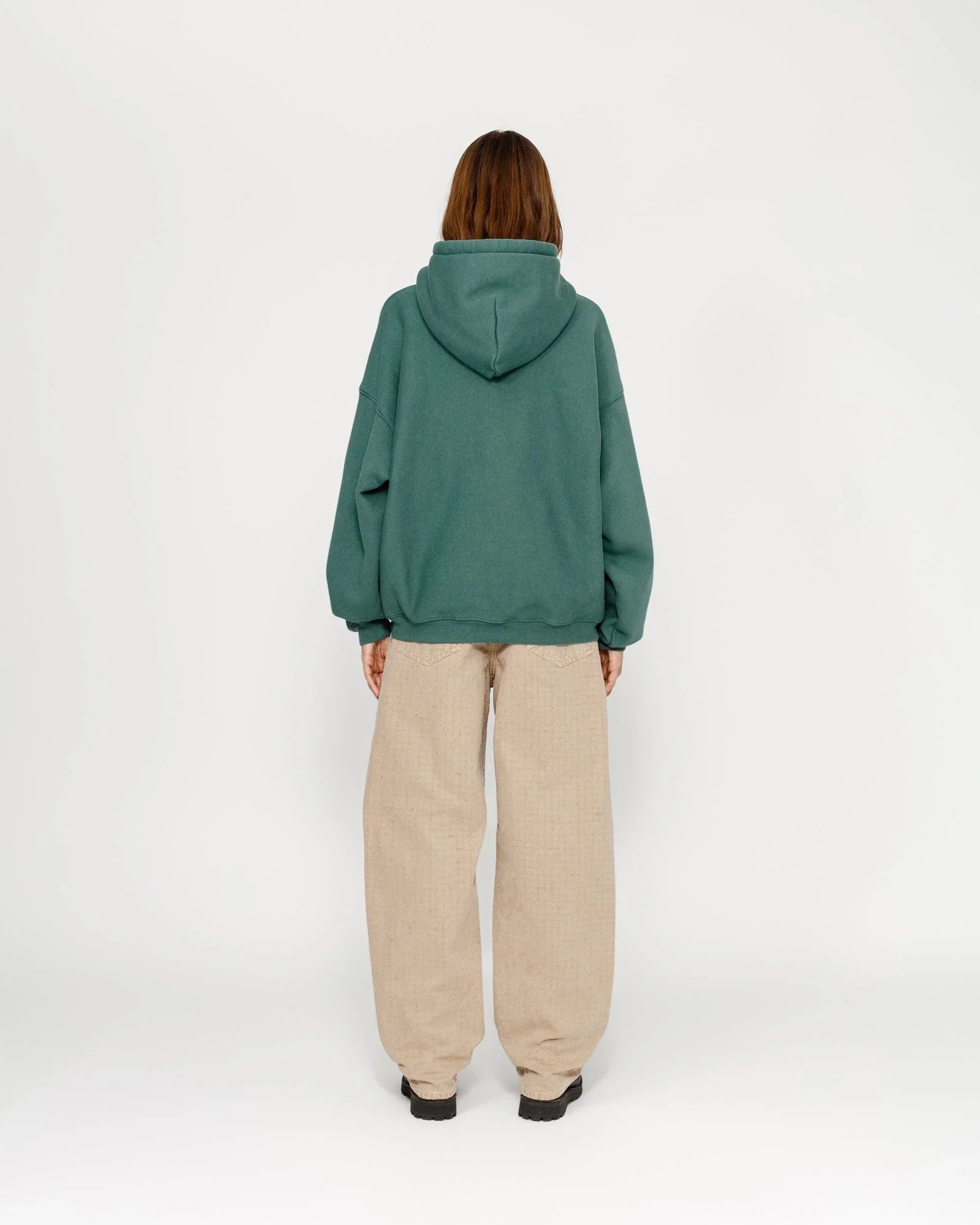 SATIN PATCH HOODIE - Four Street