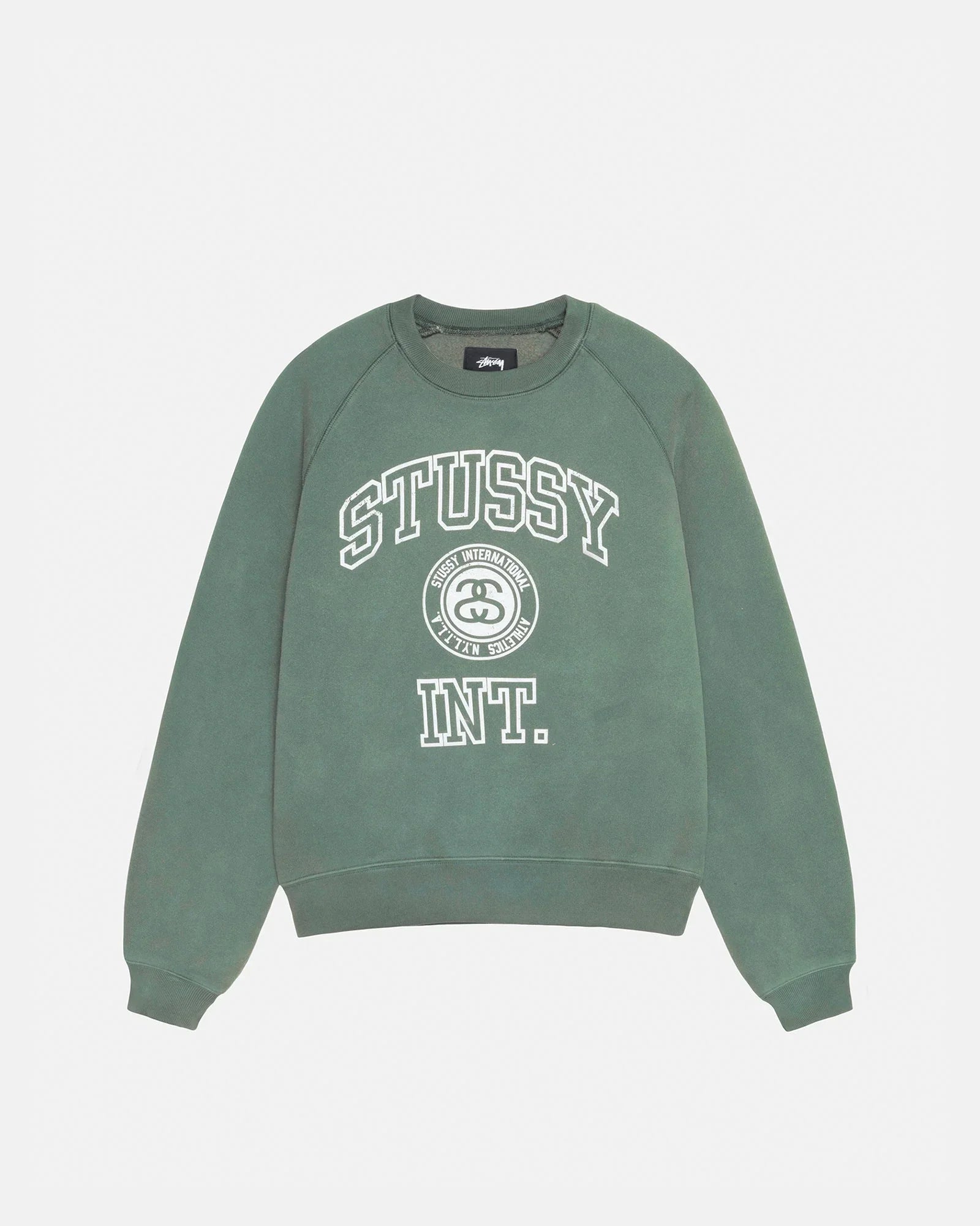 OVERLOCK VARSITY RAGLAN CREW - Four Street