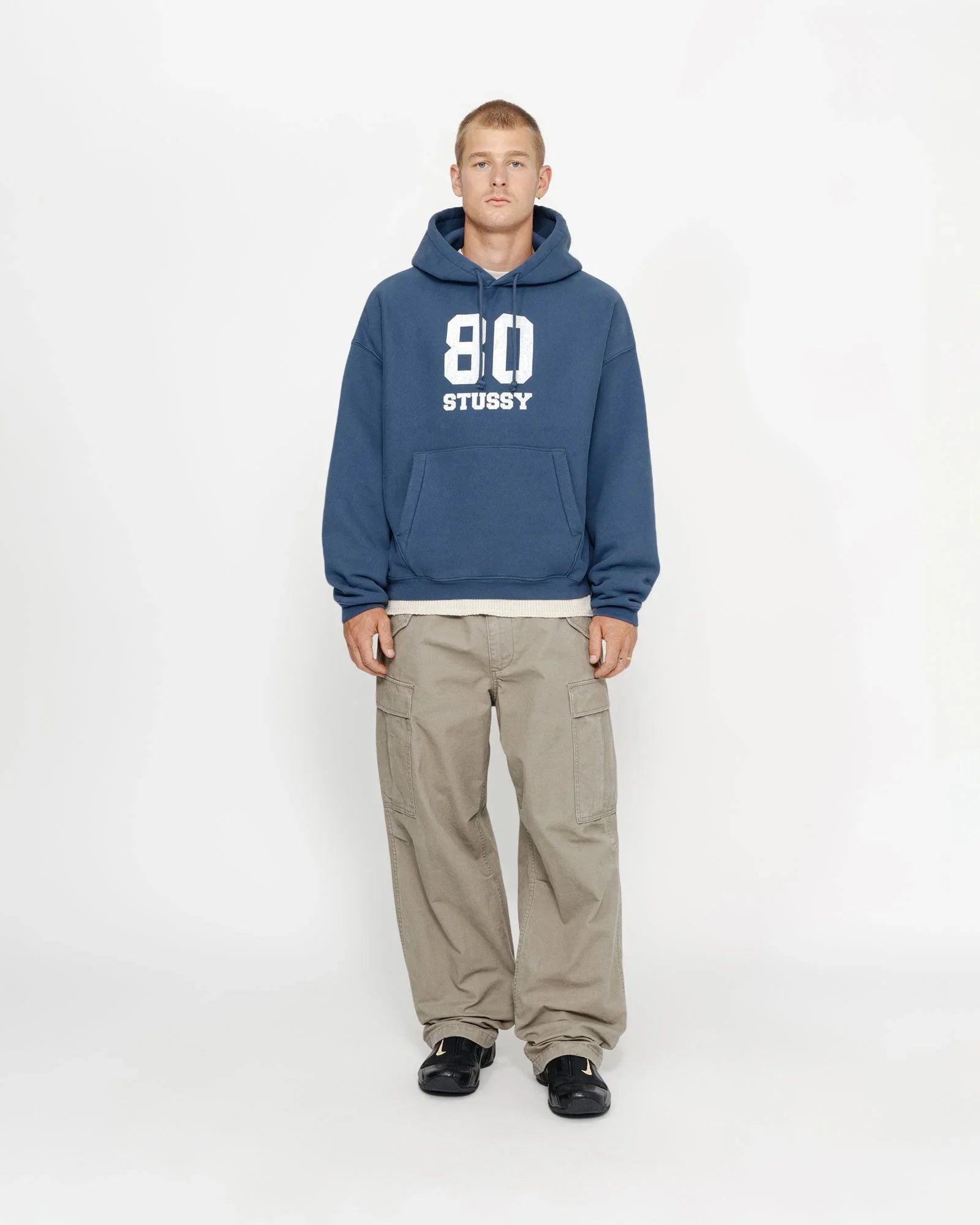 80 RELAXED HOODIE - Four Street