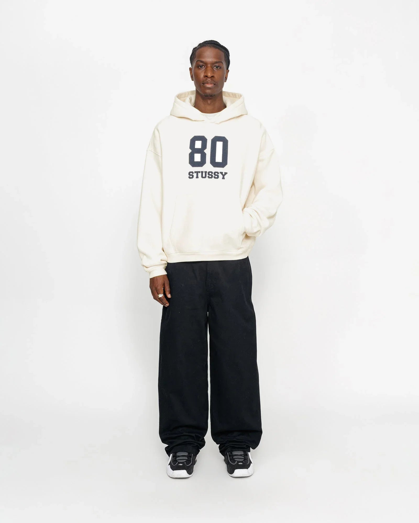 80 RELAXED HOODIE - Four Street