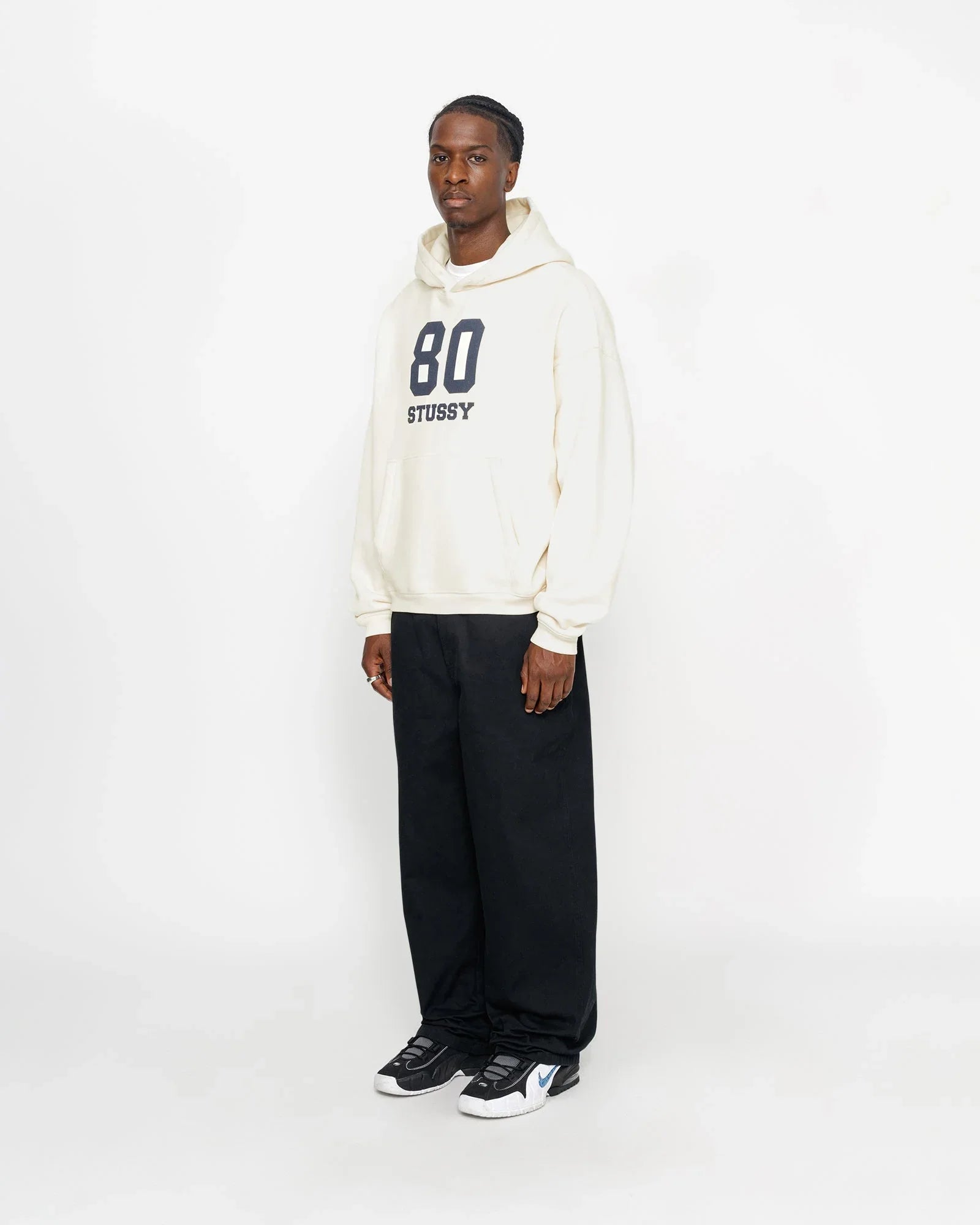 80 RELAXED HOODIE - Four Street