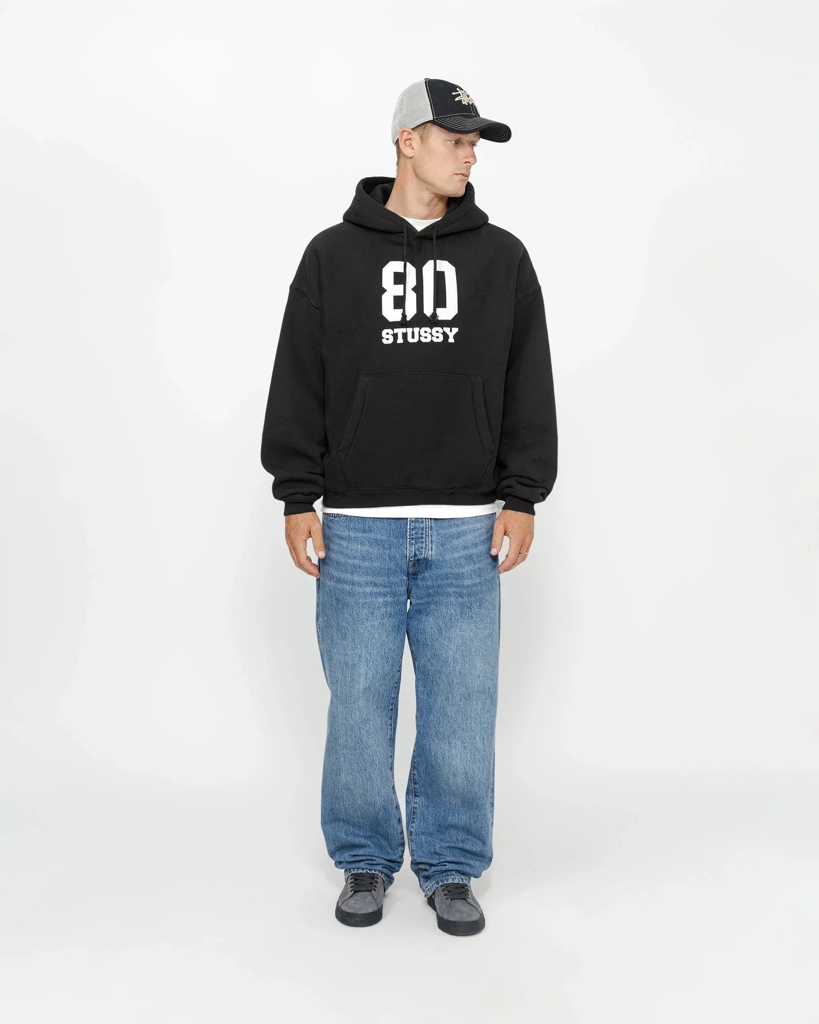 80 RELAXED HOODIE - Four Street