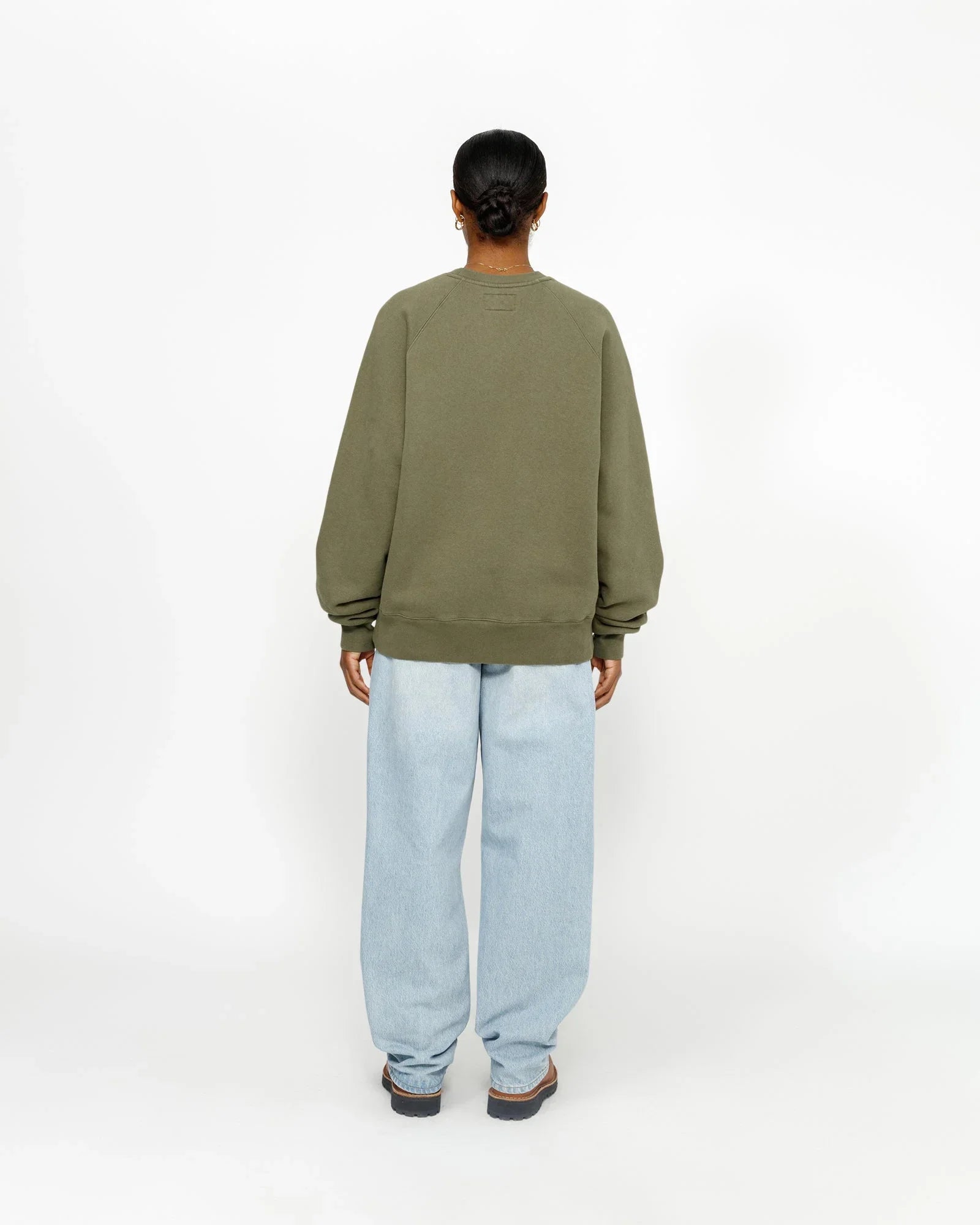 FLEECE RAGLAN CREW - Four Street