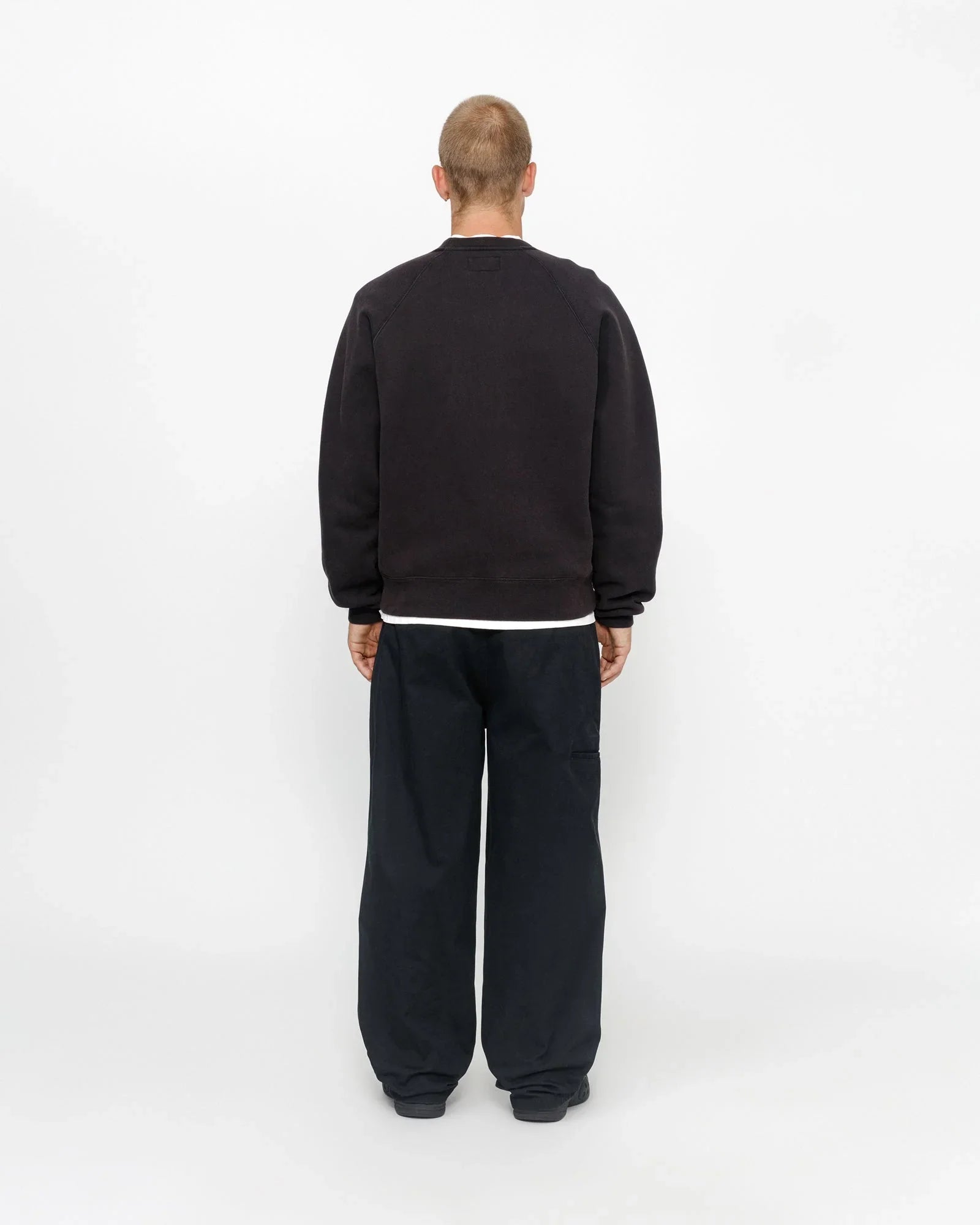 FLEECE RAGLAN CREW - Four Street