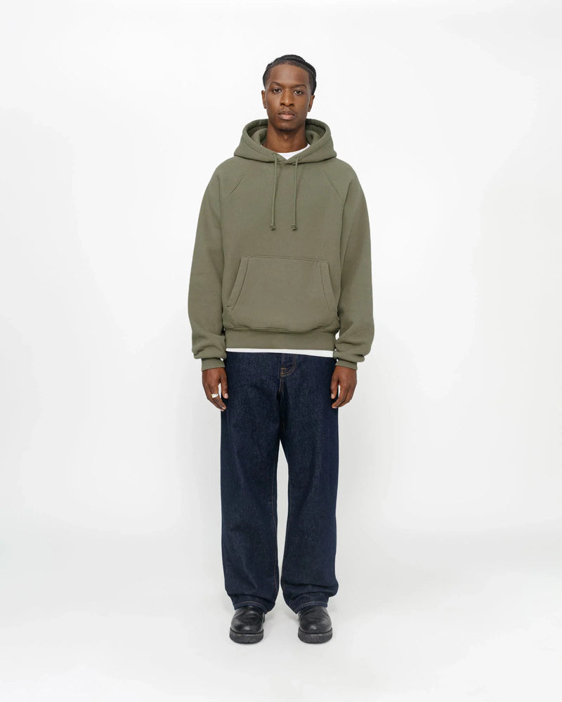 FLEECE RAGLAN HOODIE - Four Street
