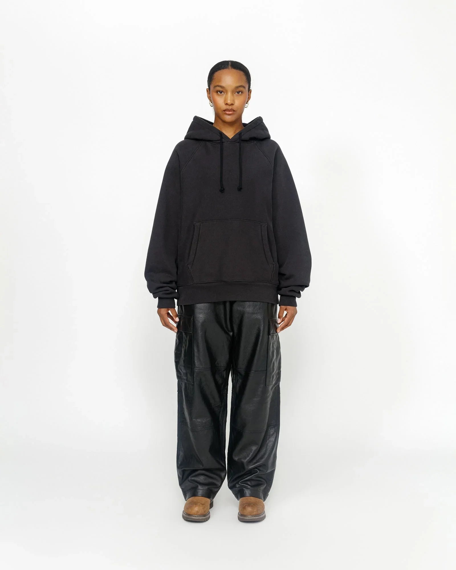 FLEECE RAGLAN HOODIE - Four Street