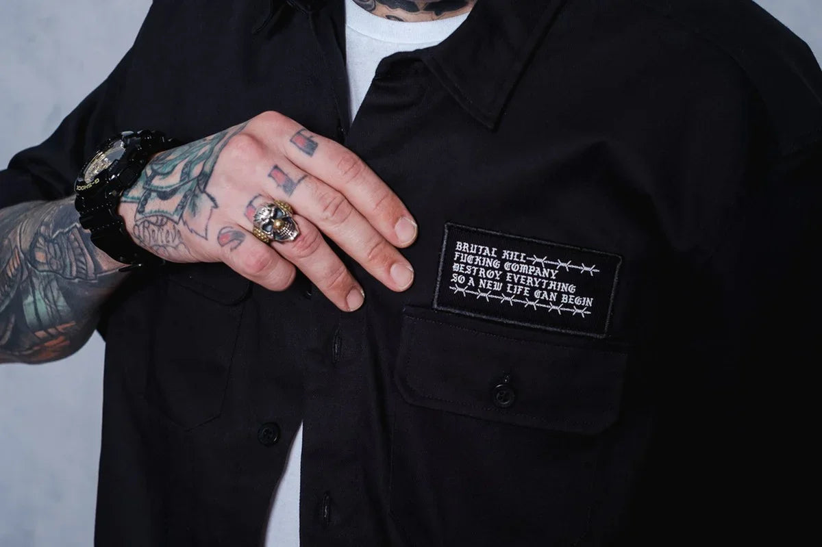Camisa de Sarja Workshirt - HC Destroy - Four Street