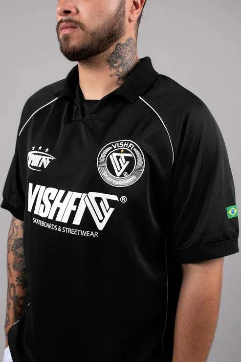 JERSEY RETRO CLASSIC PRETA "WORLD CUP 2022" - Four Street