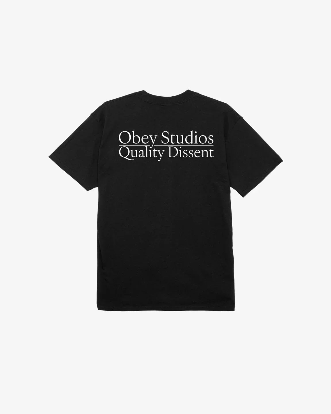 OBEY STUDIOS QUALITY DISSENT CLASSIC T-SHIRT - Four Street