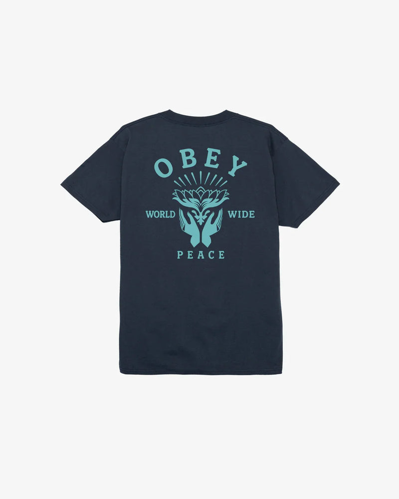 LOTUS WITH HANDS CLASSIC T-SHIRT - Four Street