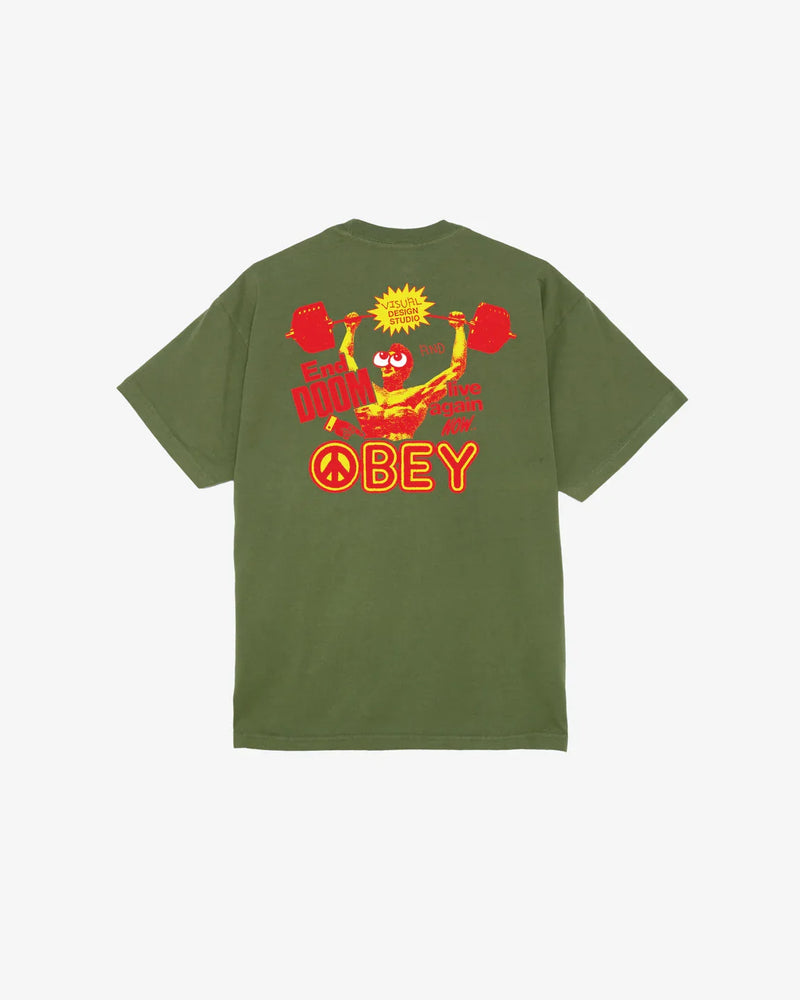 LIVE AGAIN NOW HEAVYWEIGHT T-SHIRT - Four Street