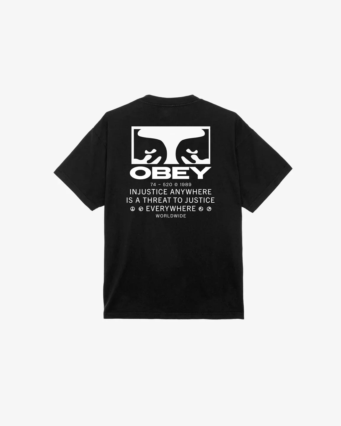 JUSTICE EVERYWHERE HEAVYWEIGHT T-SHIRT - Four Street