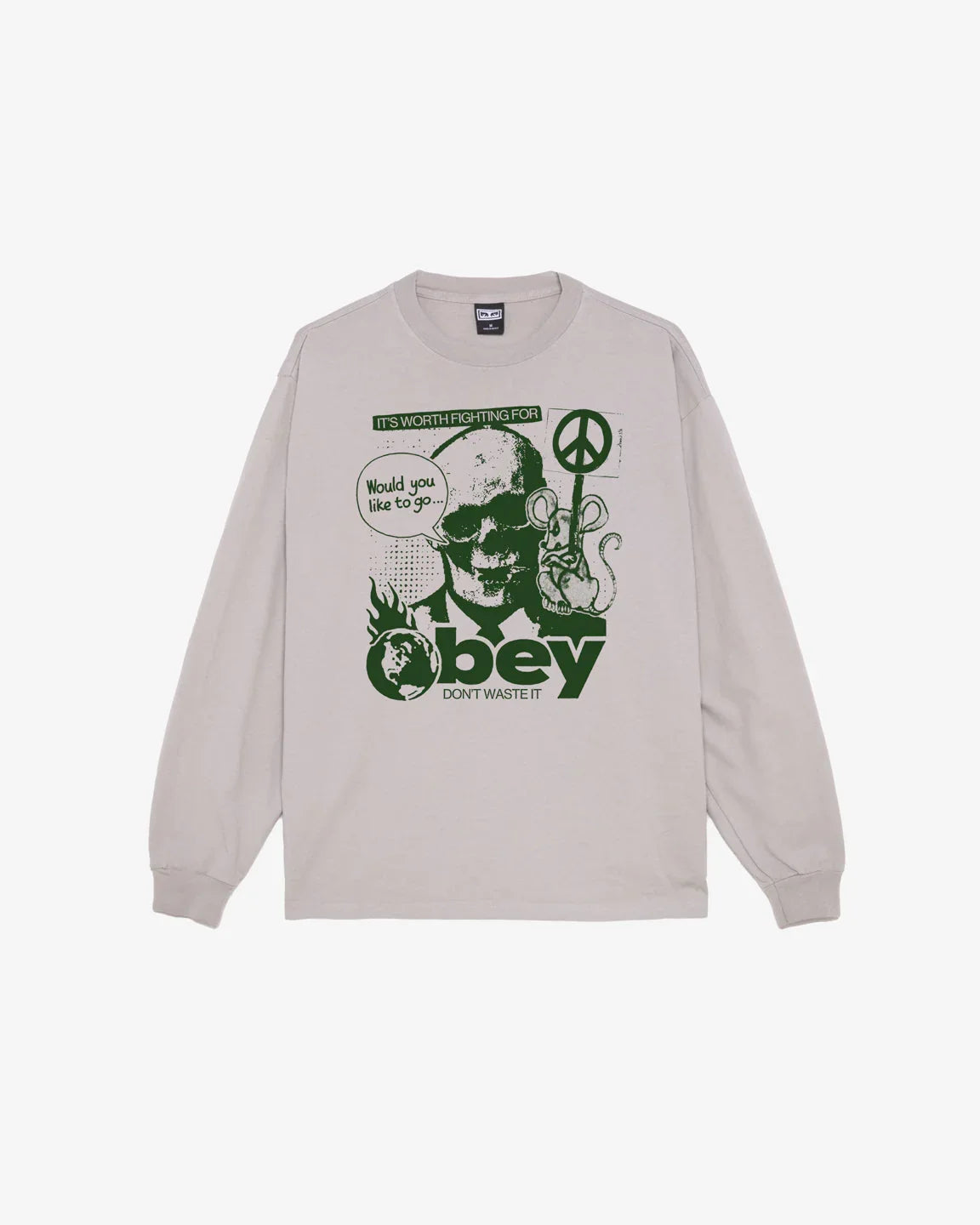 DONT WASTE IT HEAVYWEIGHT LS T-SHIRT - Four Street