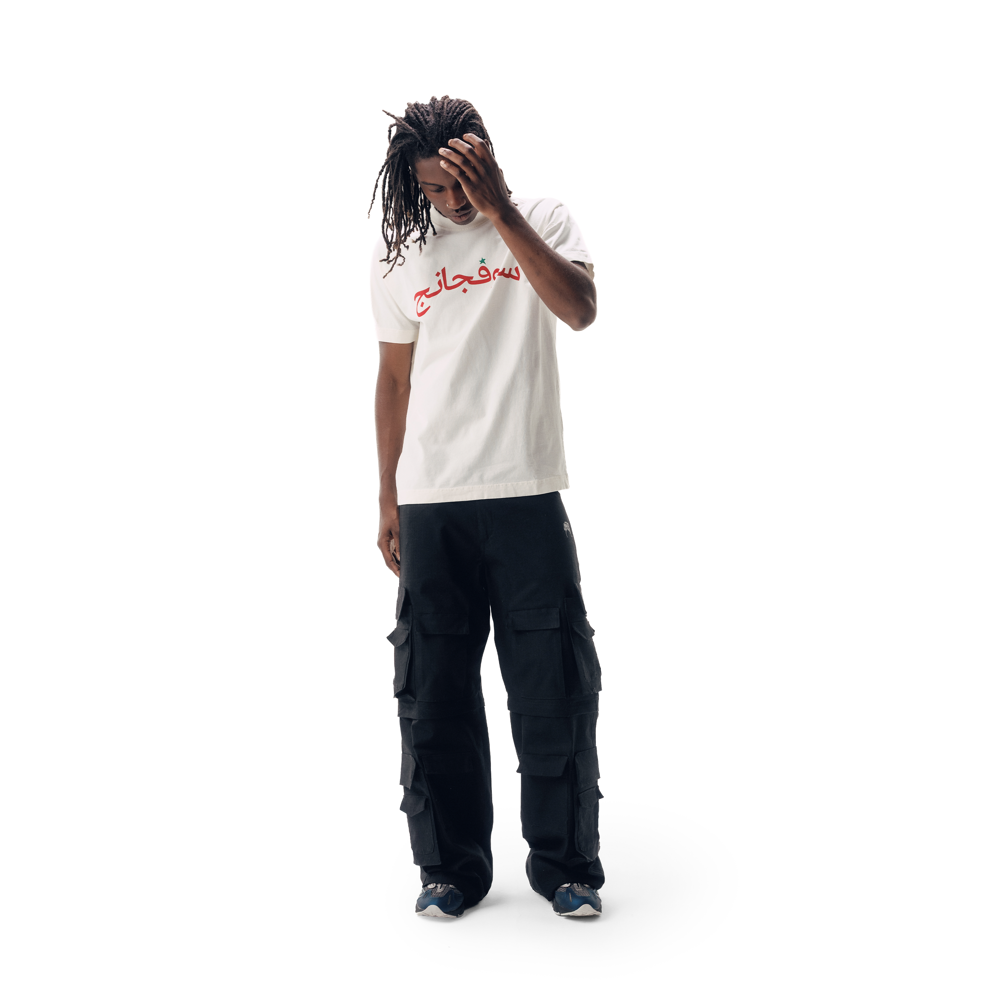 CAMISETA SUFGANG ARABIC STAR OFF WHITE