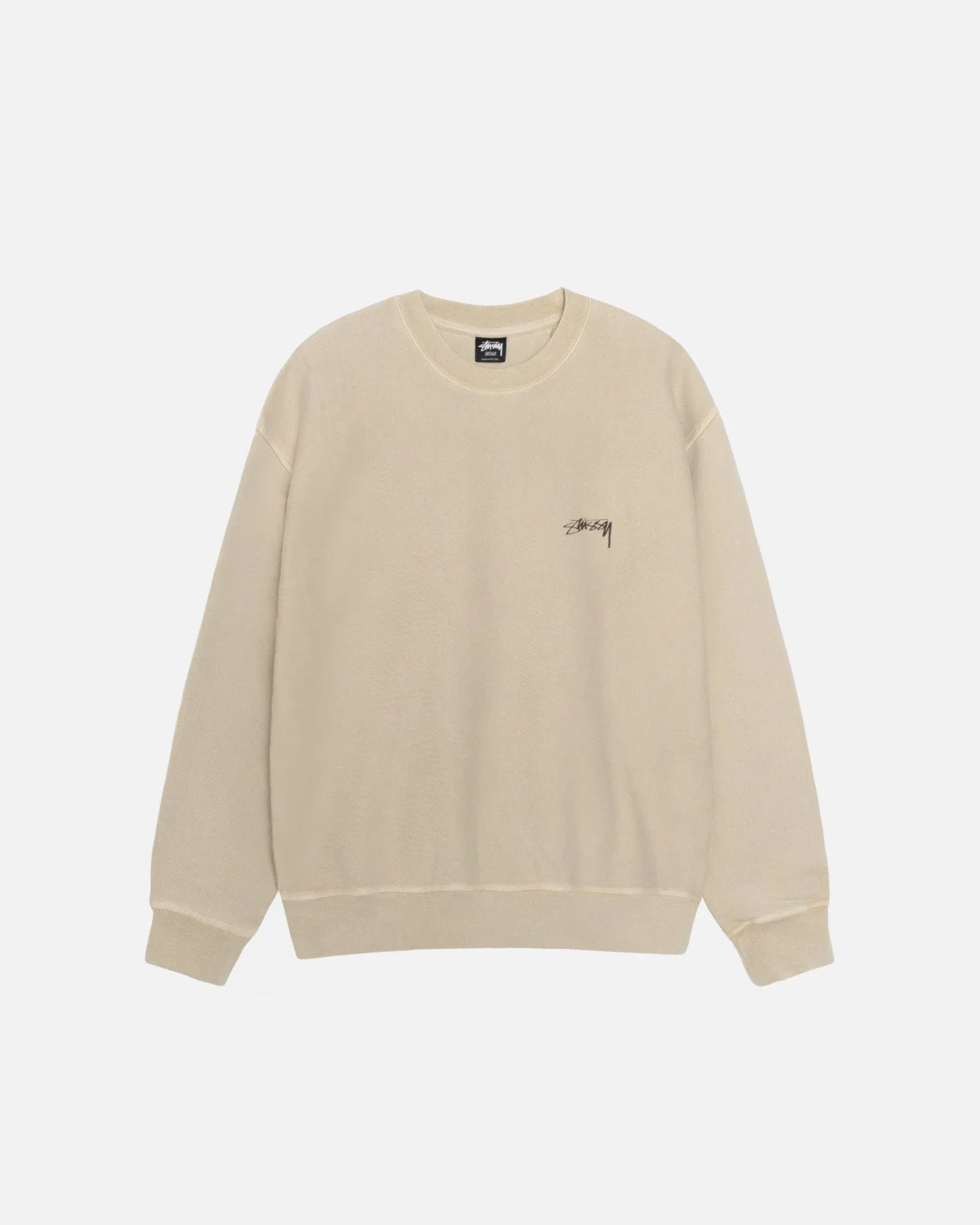 SMOOTH STOCK CREW PIGMENT DYED - Four Street