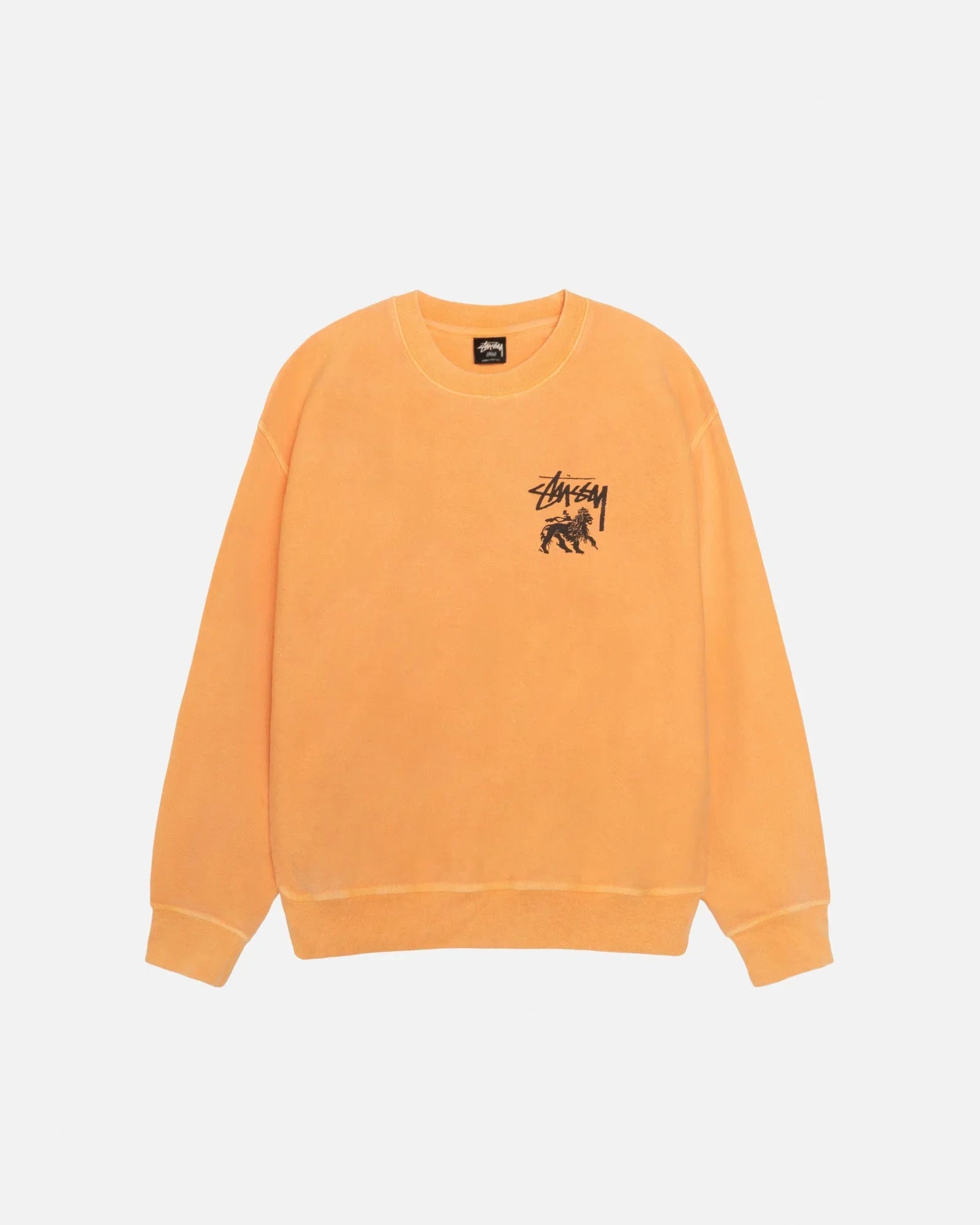 RASTA LION CREW PIGMENT DYED - Four Street