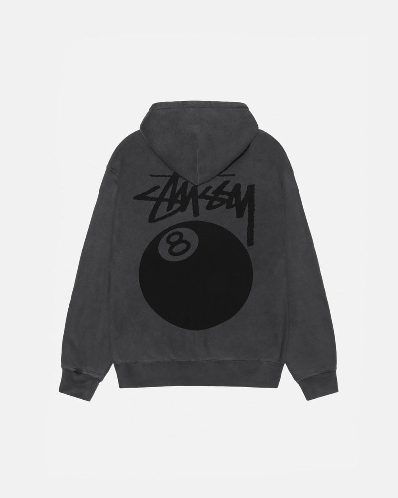8 BALL HOODIE PIGMENT DYED - Four Street