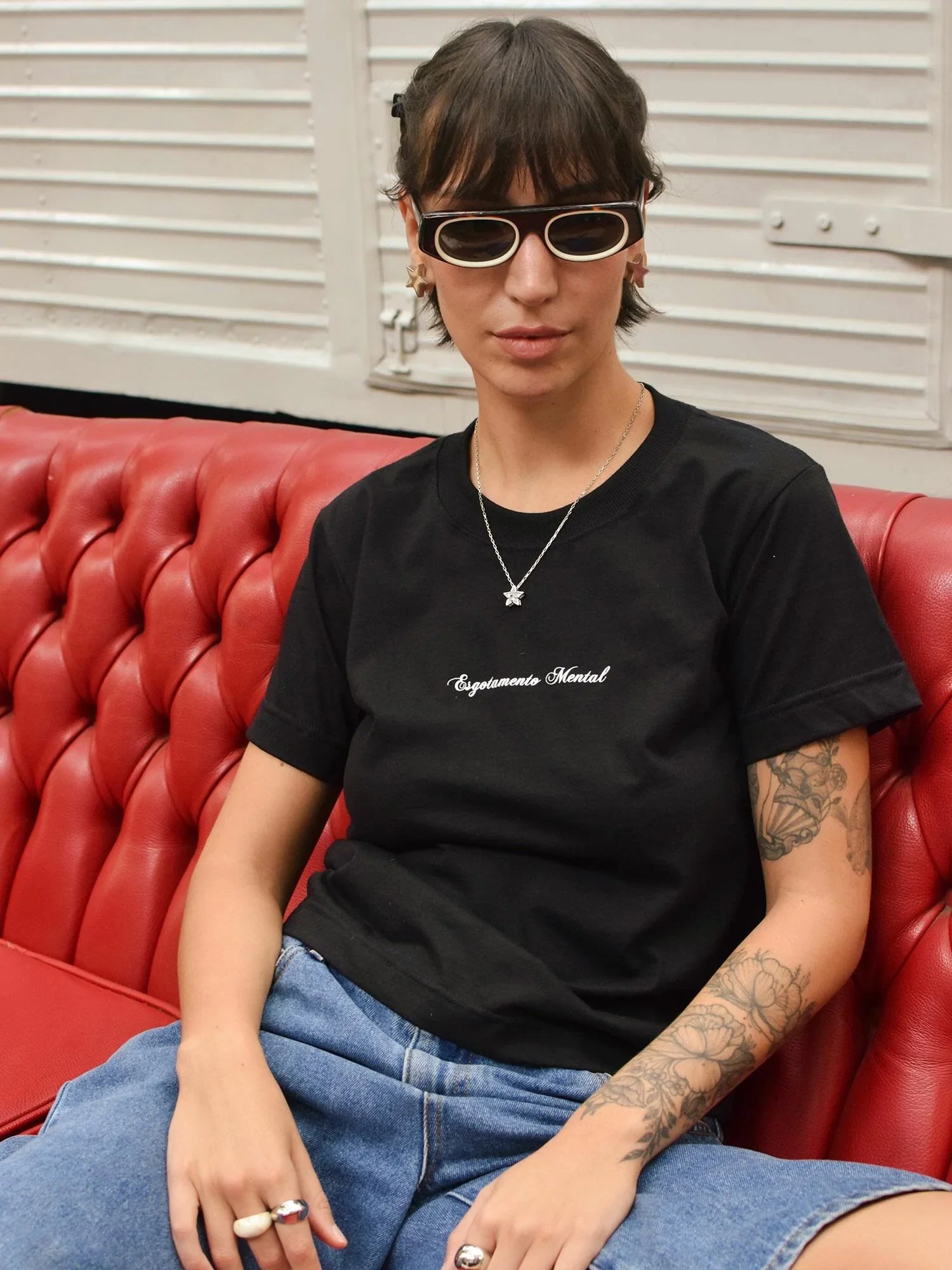 Baby Tee Esgotamento Mental - Four Street