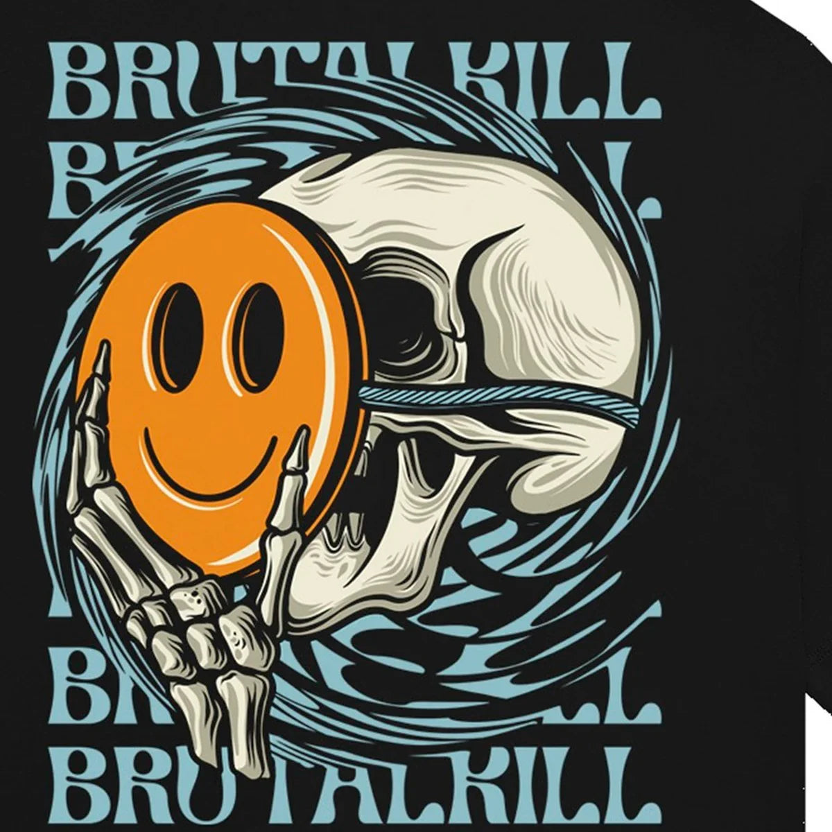 Camiseta Oversized - Fake Smile - Four Street