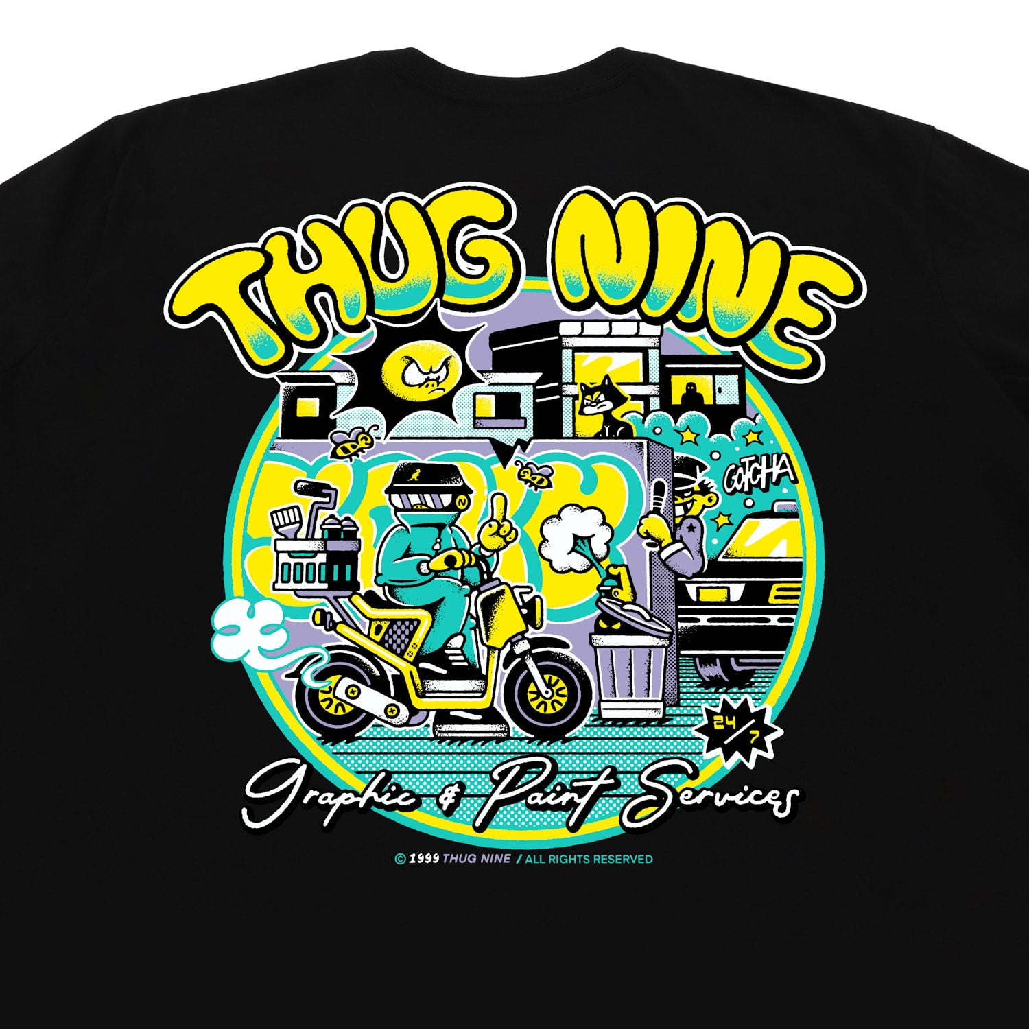 CAMISETA PAINT SERVICES