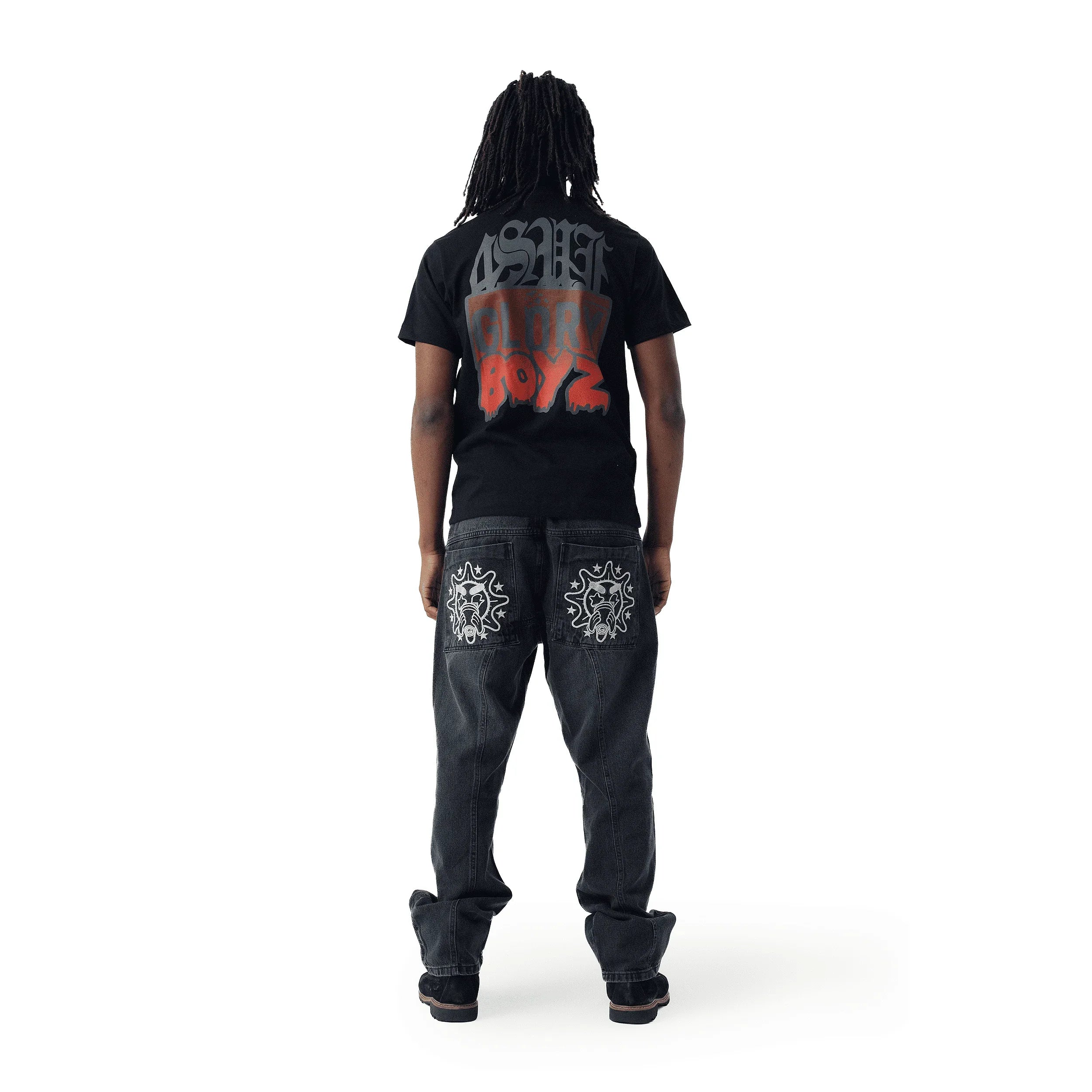 TEE 4SUF GLORY BOYZ BLACK - Four Street