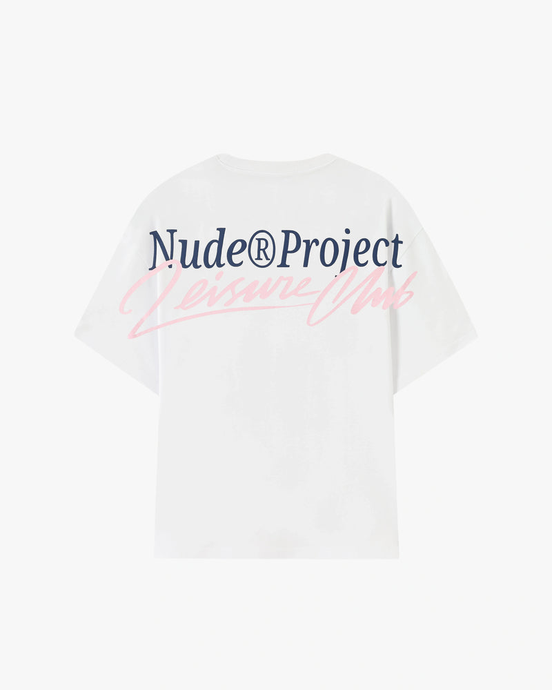Leisure Club Tee White