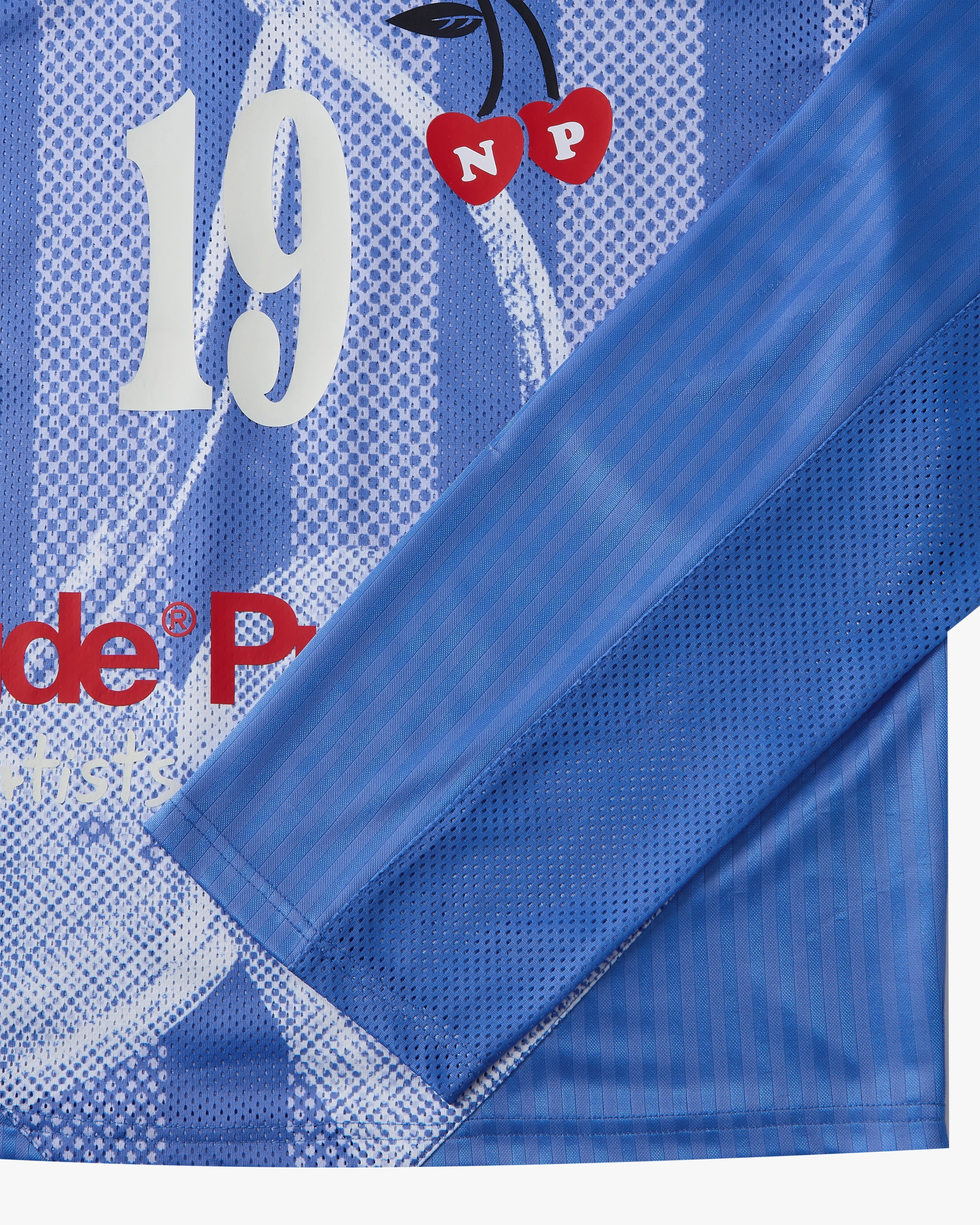 Paolo Football Long-Sleeve Tee Blue