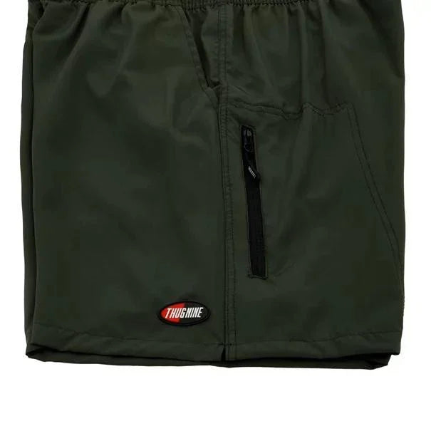 BEACH SHORT DARK GREEN - Four Street