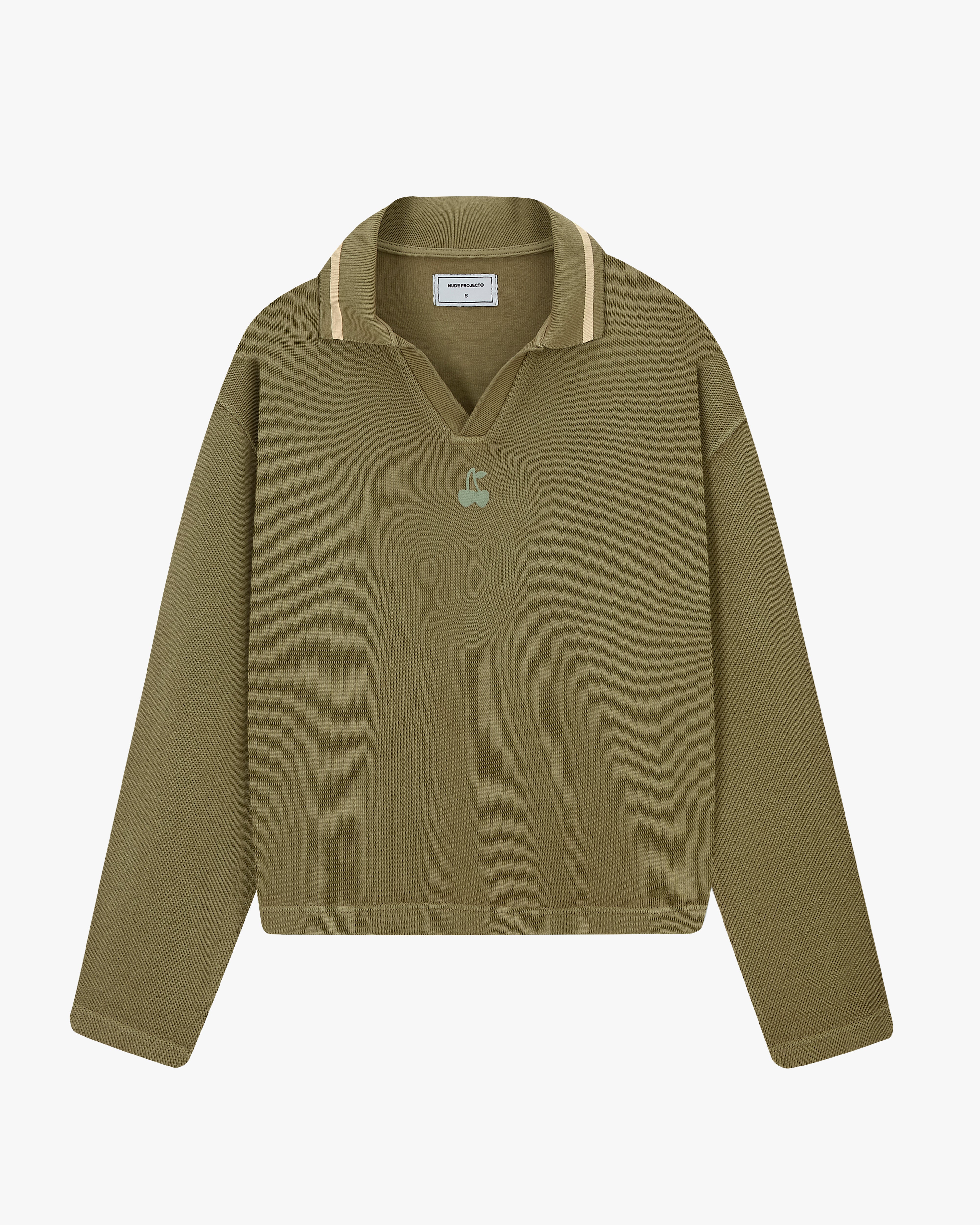 Cherry Beast Polo Green
