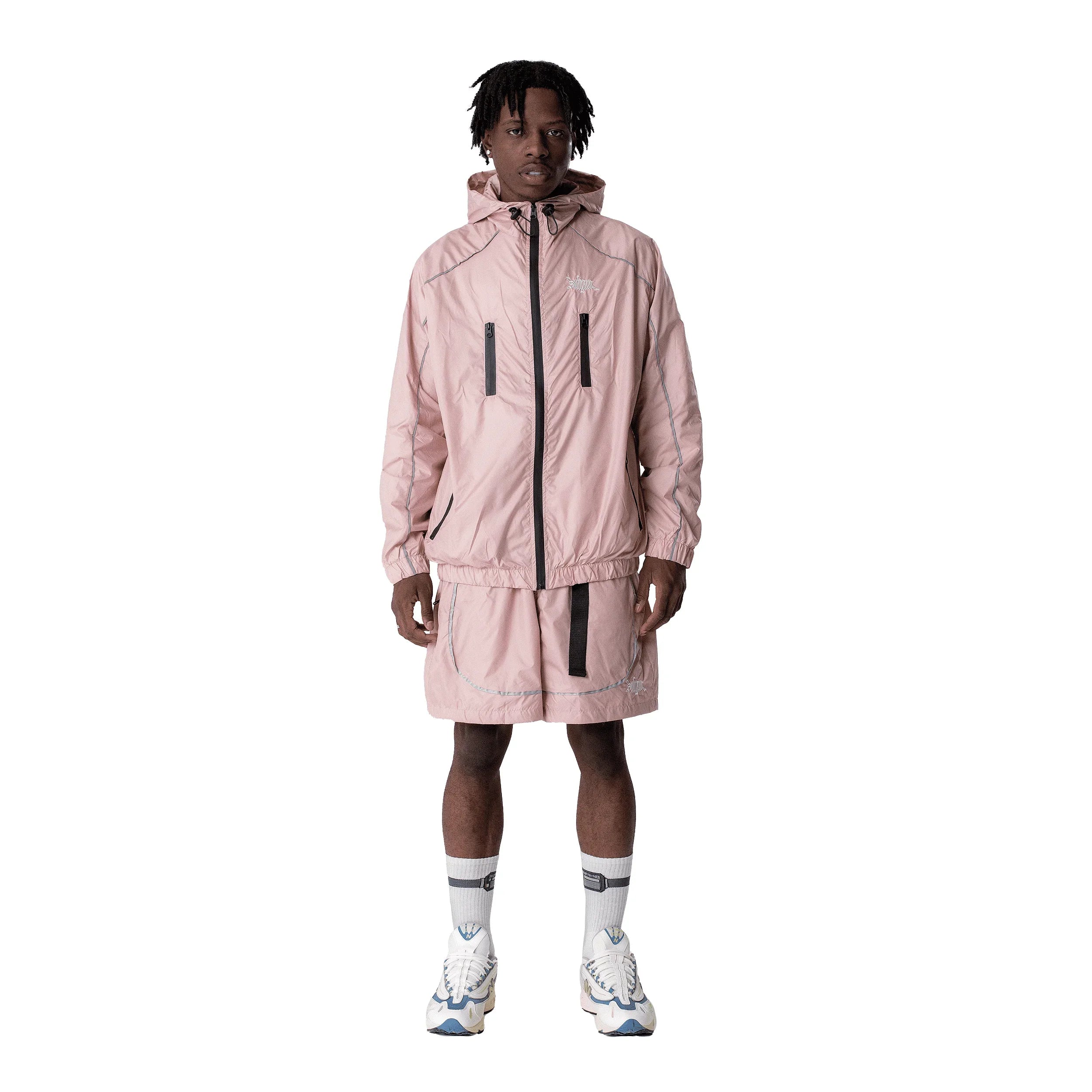 TRACK JACKET 3M PINK - Four Street