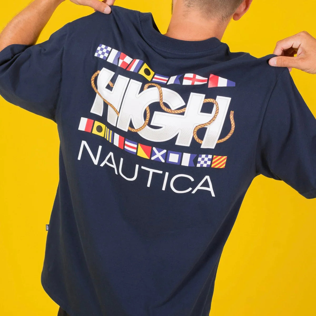 Tee Flags Navy - Four Street