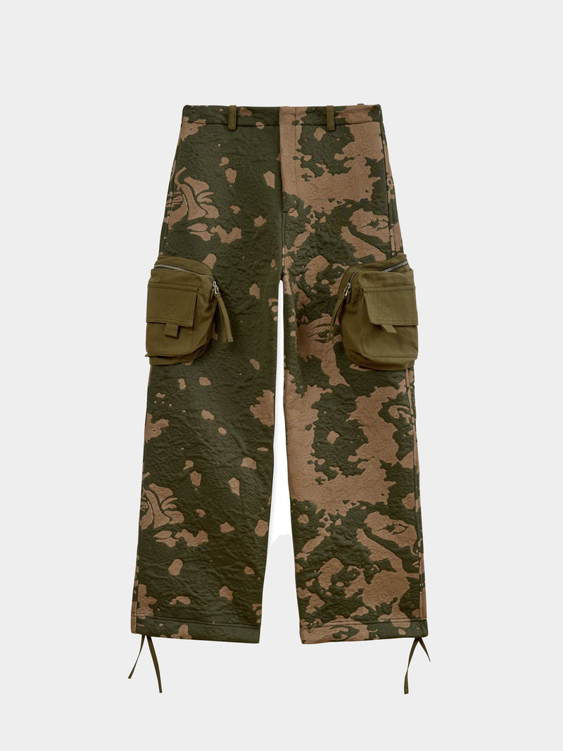 Piet + KidSuper - Calça Cargo 3D Knit