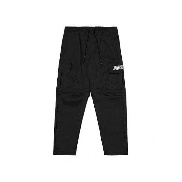 Calça Convertible Cargo Preta - Four Street