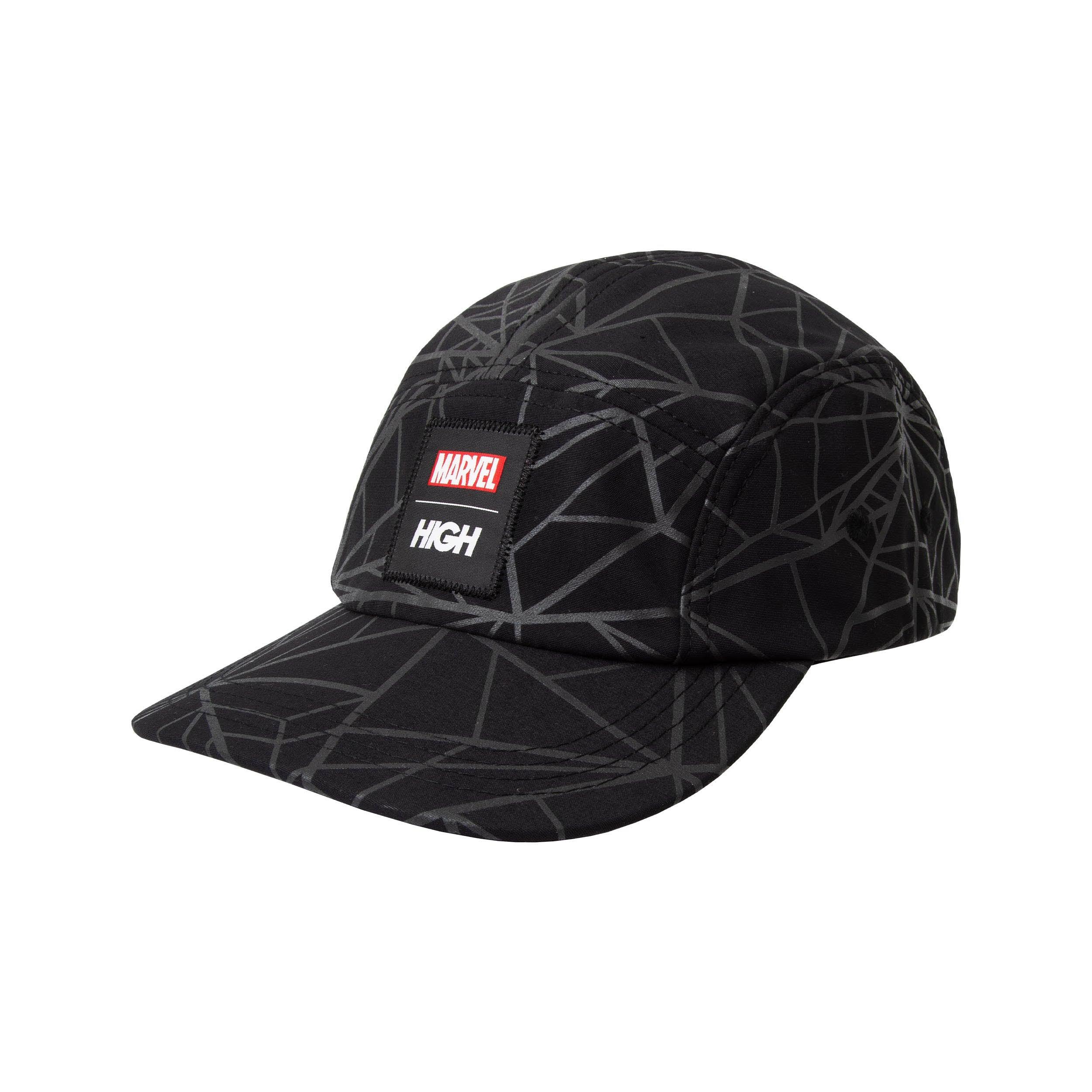 5 Panel Spider Man Black - Four Street