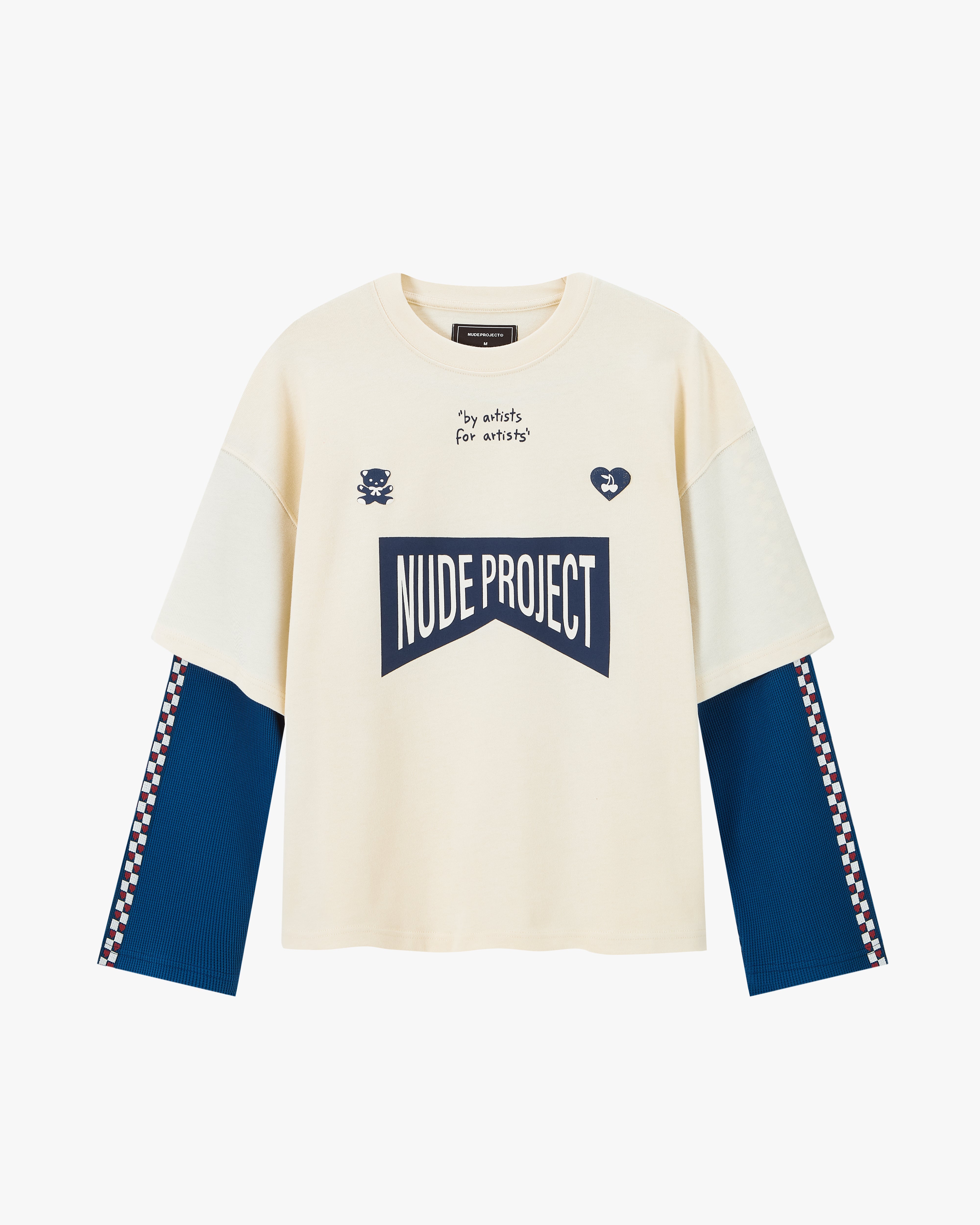 Monza Long-Sleeve Tee Blue