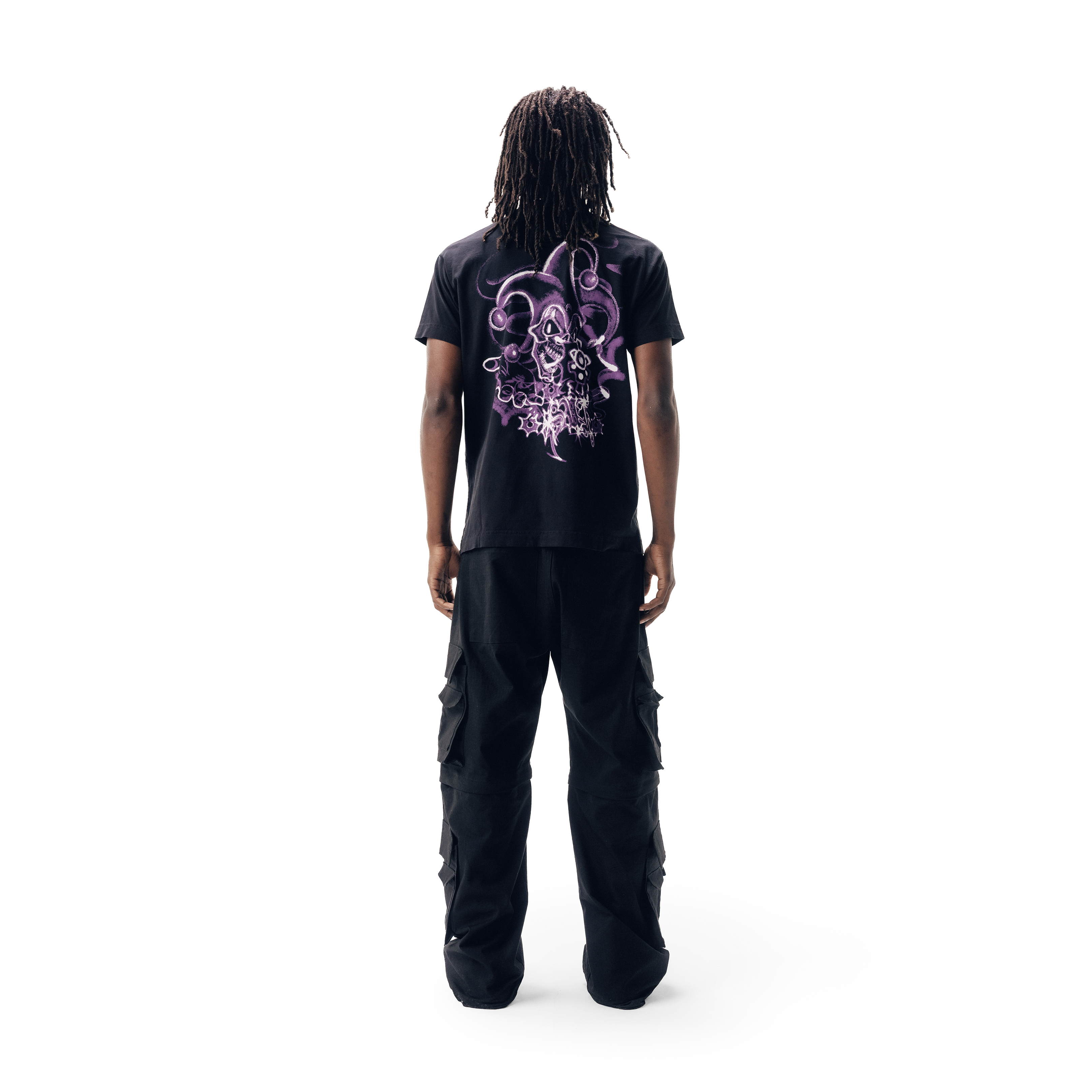 CAMISETA CLOWN 4SUF AIRBRUSH PRETA