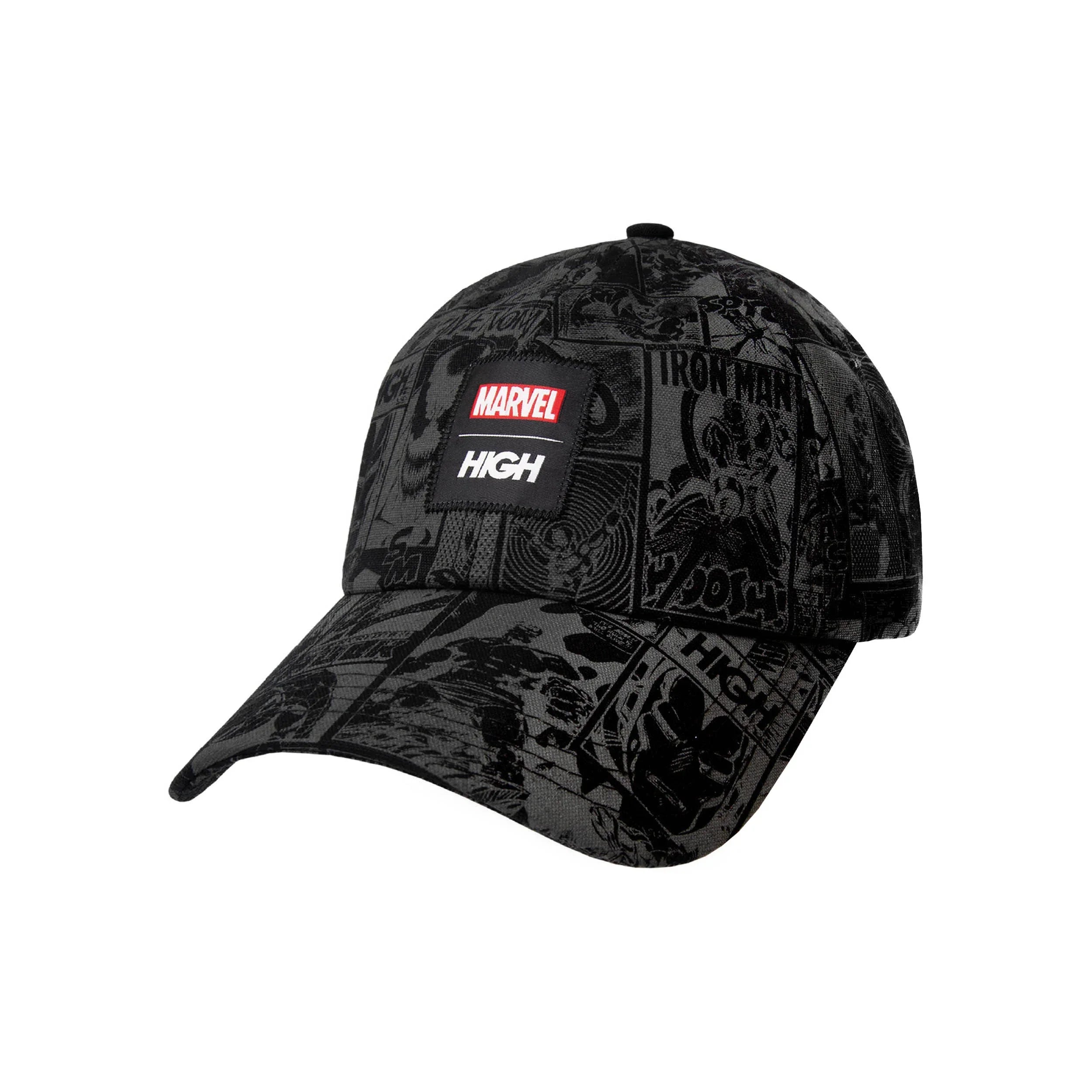 6 Panel HQ Black - Four Street