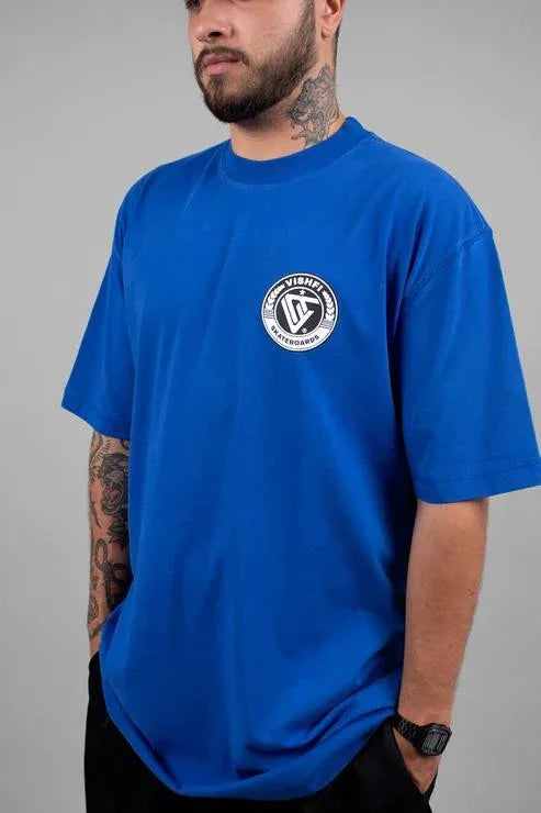 CAMISETA BRASÃO AZUL "WORLD CUP 2022" - Four Street