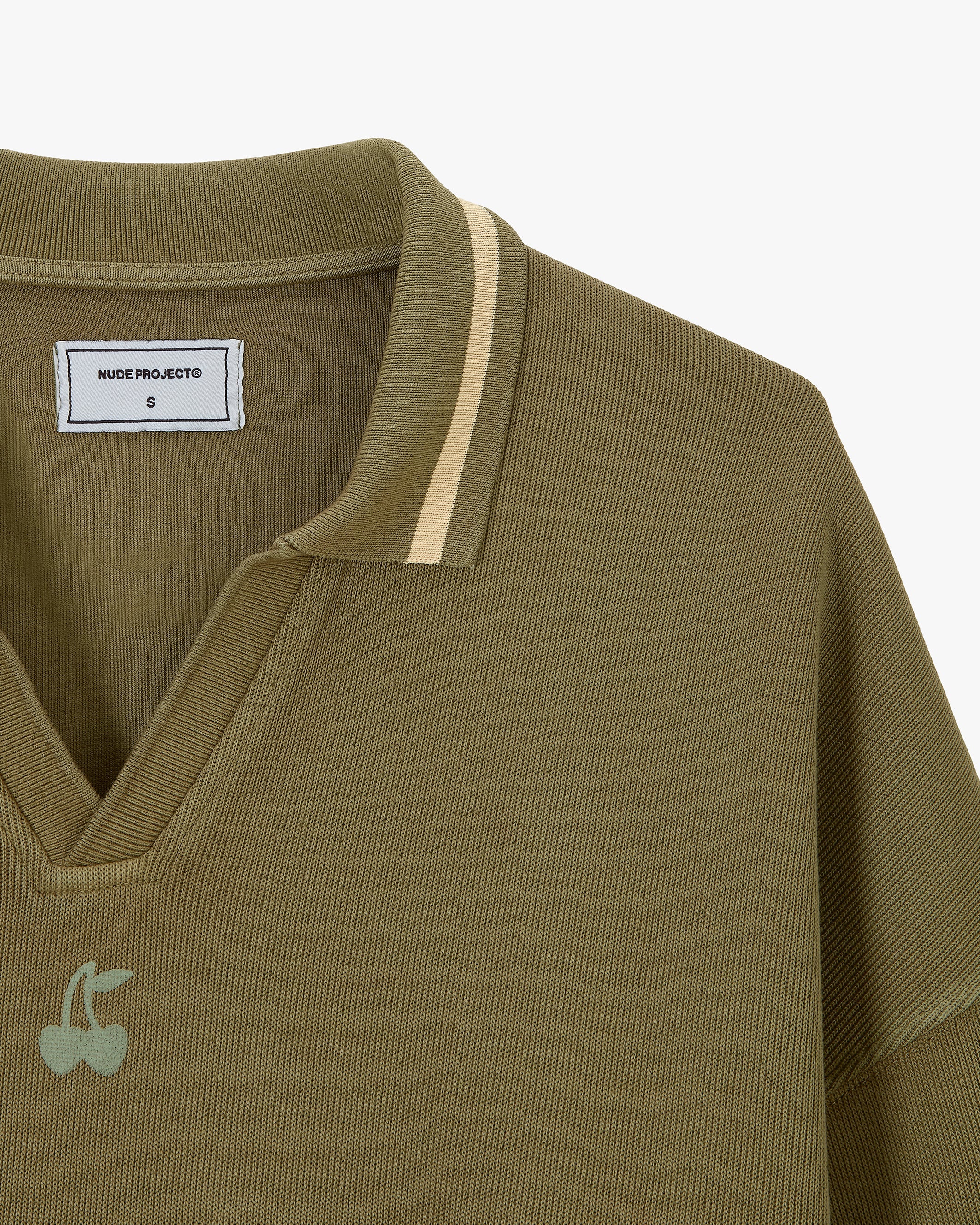 Cherry Beast Polo Green